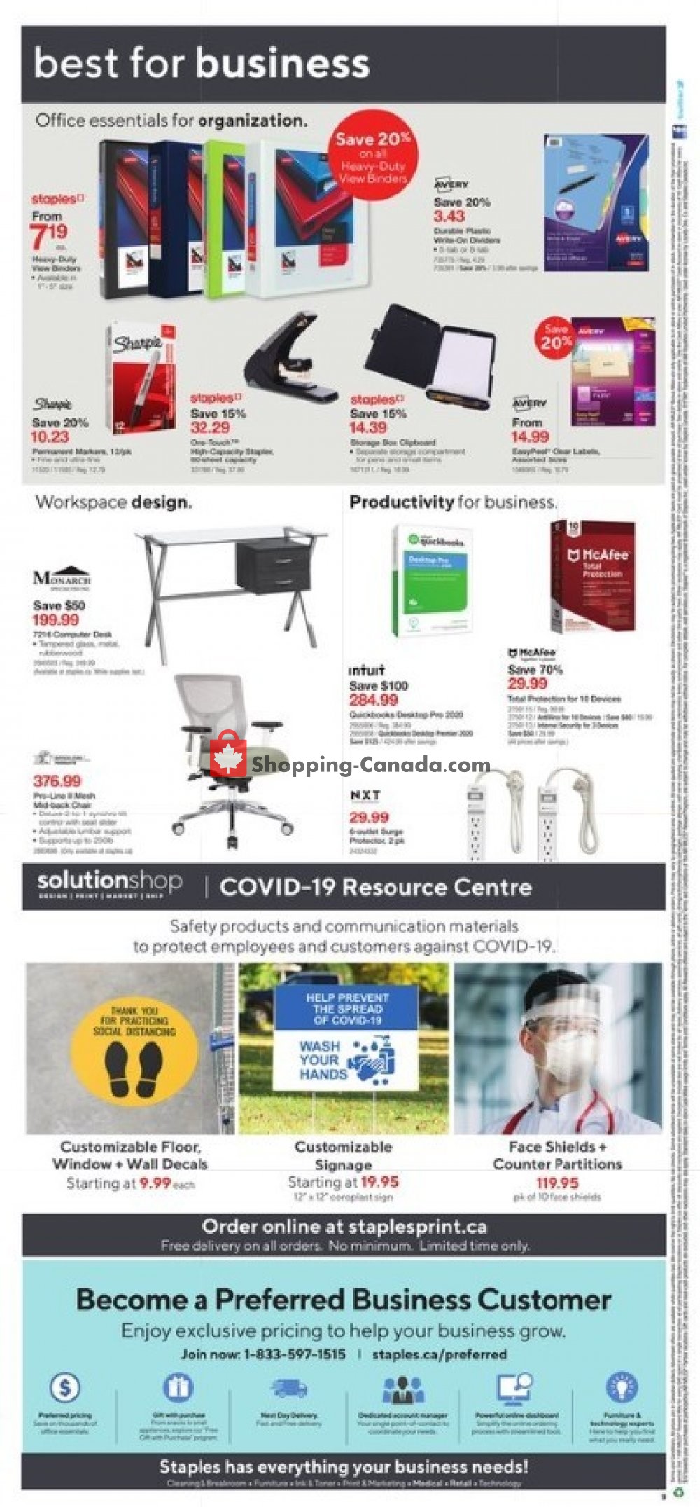 Staples flyer from Wednesday May 27, 2020 to Tuesday June 2, 2020 - page 10