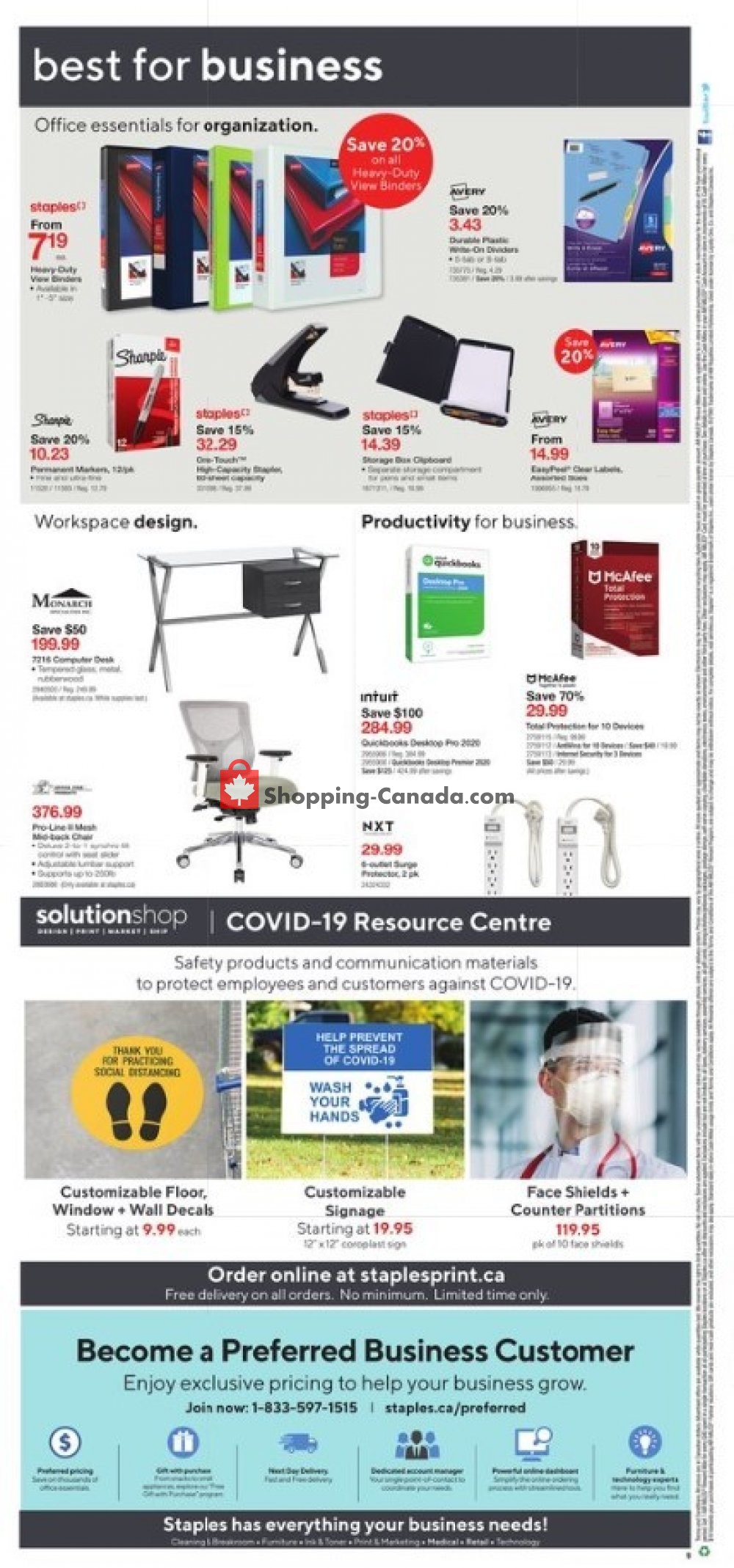 Staples flyer from Wednesday May 27, 2020 to Tuesday June 2, 2020 - page 10