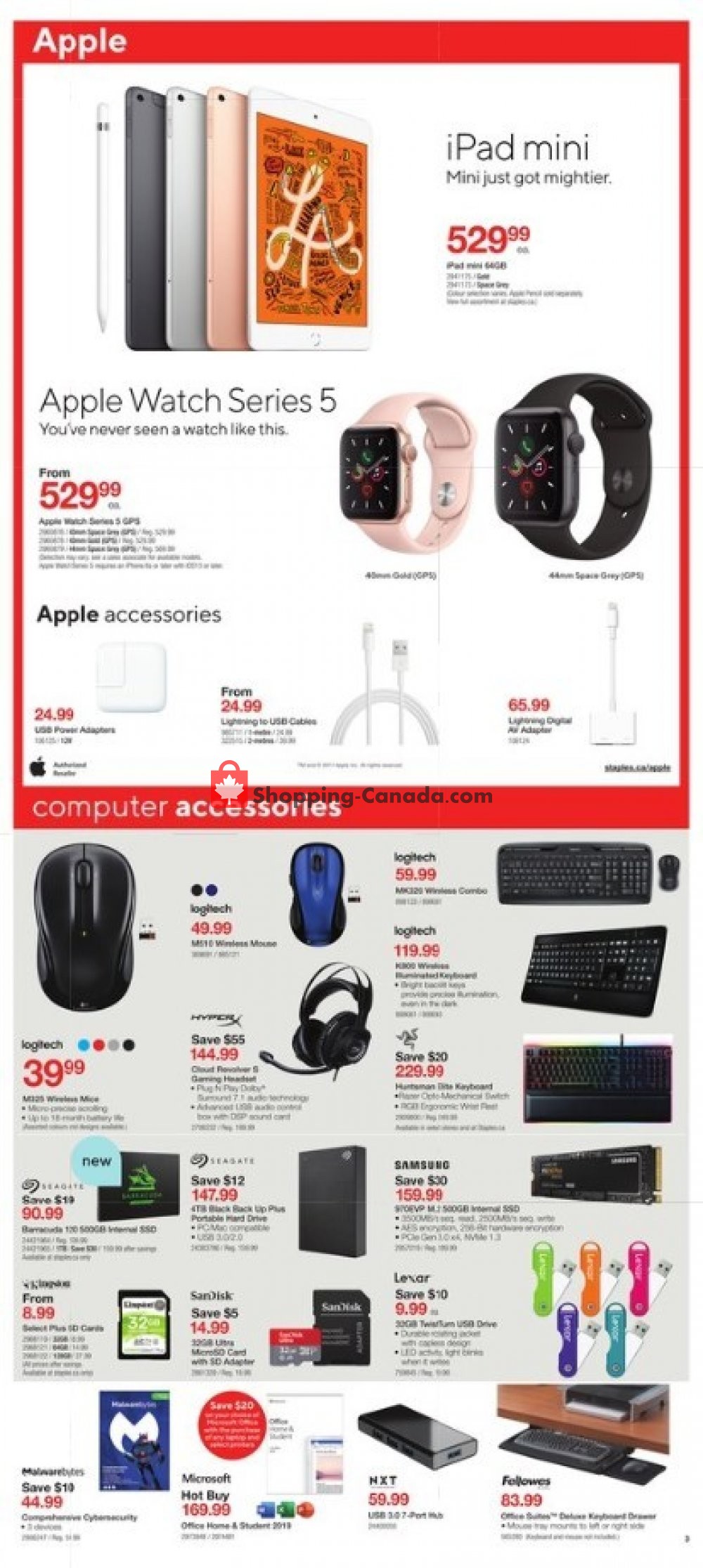 Staples flyer from Wednesday May 27, 2020 to Tuesday June 2, 2020 - page 4