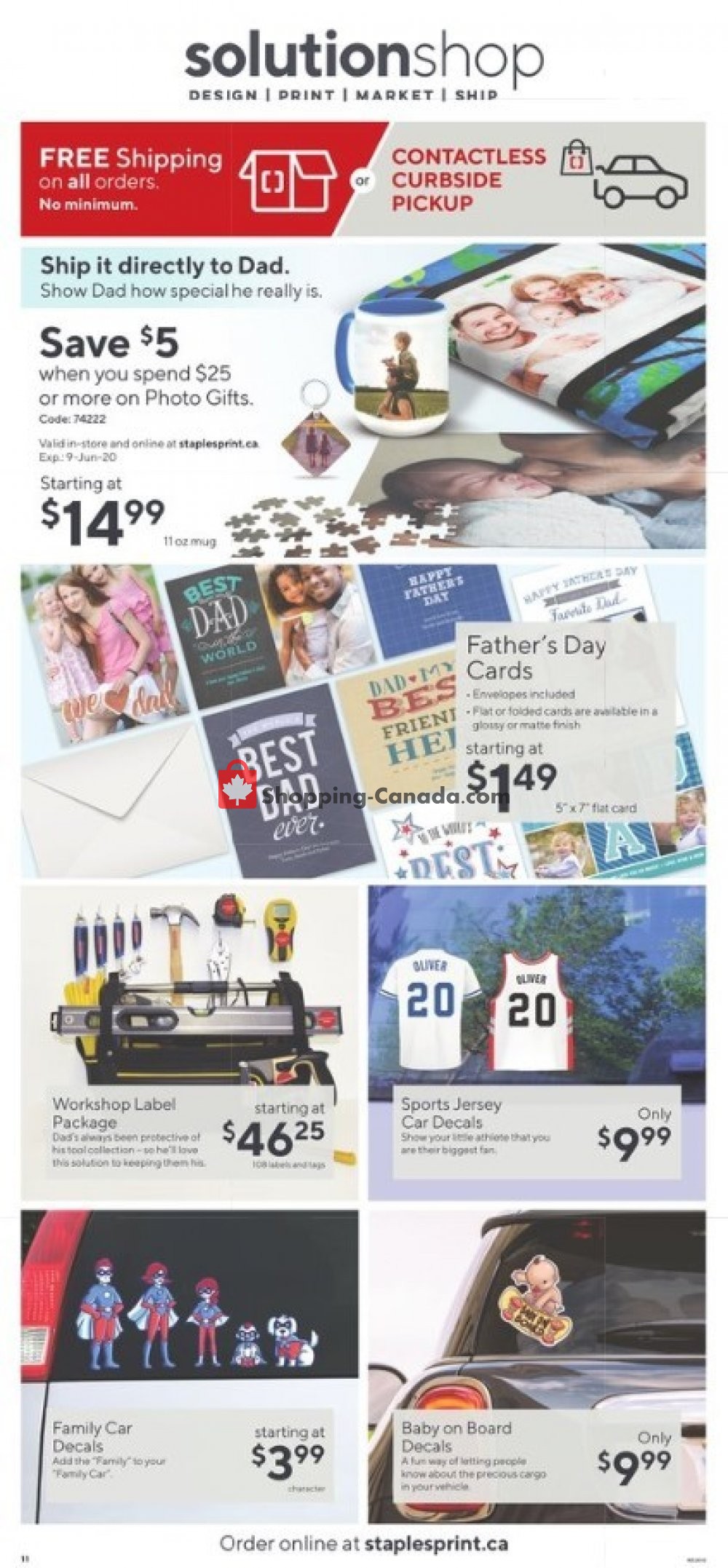 Staples Canada, flyer (Productivity And Organization West) May 27