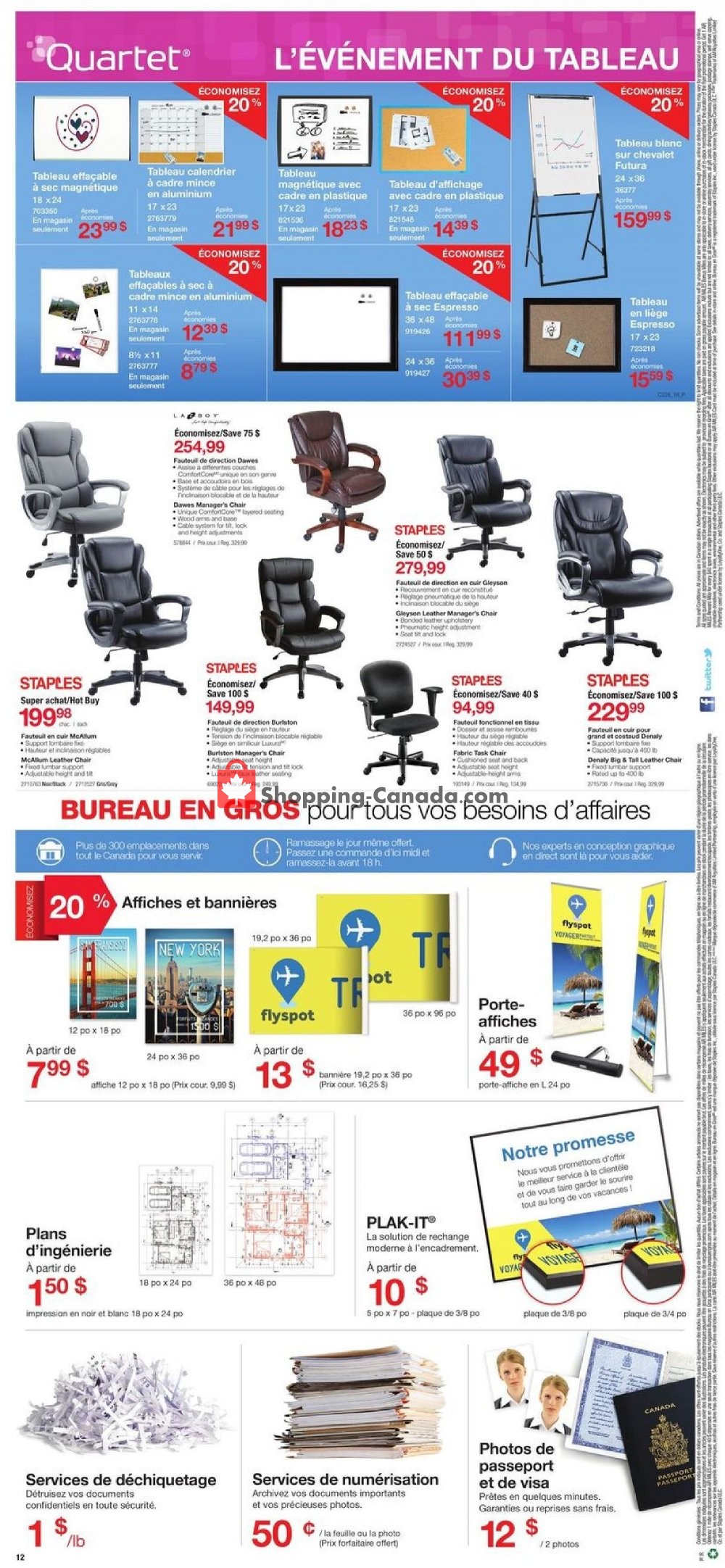 Staples flyer from Wednesday October 10, 2018 to Tuesday October 23, 2018 - page 12