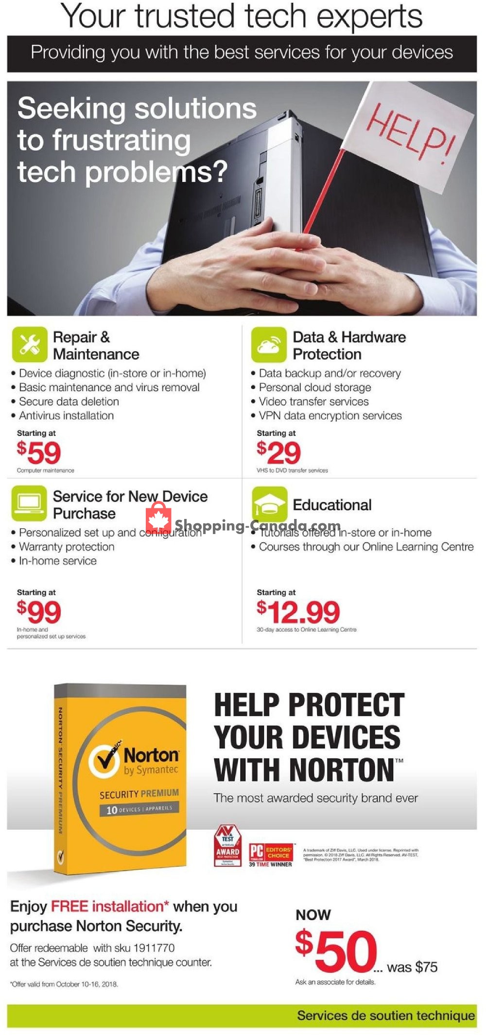 Staples flyer from Wednesday October 10, 2018 to Tuesday October 23, 2018 - page 17
