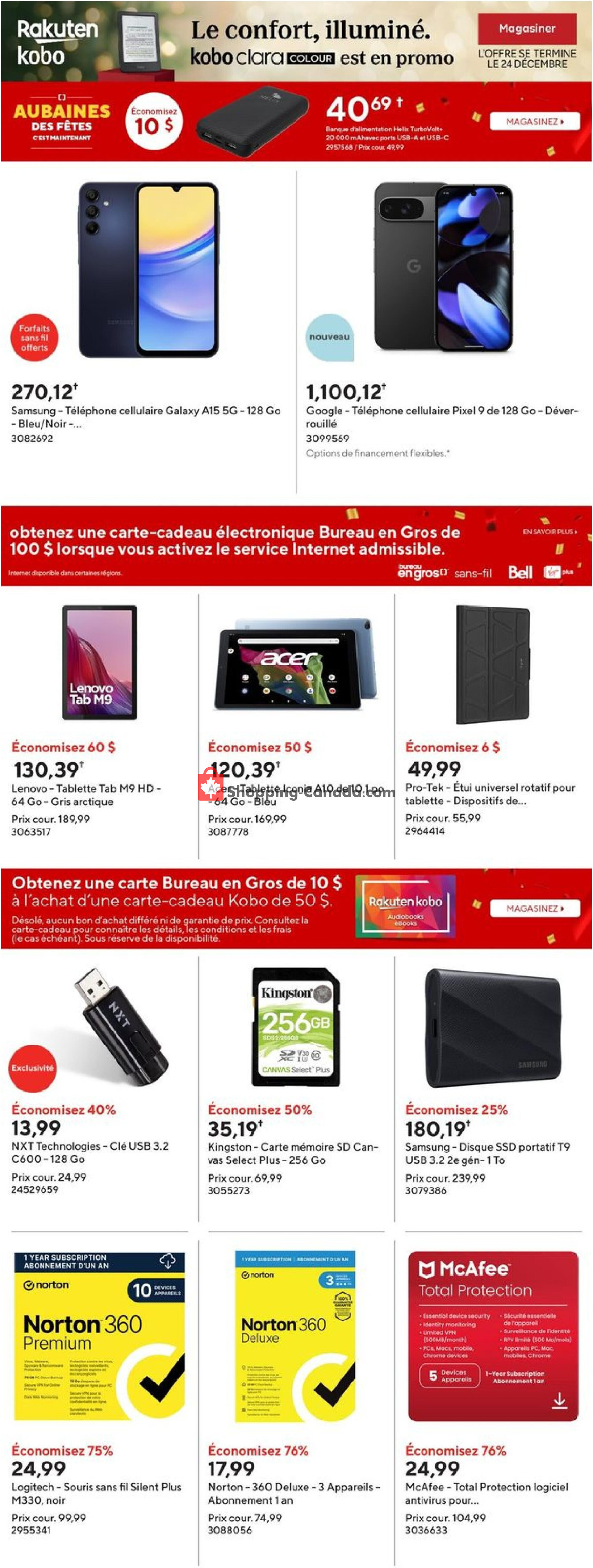 Staples flyer from Wednesday December 11, 2024 to Tuesday December 17, 2024 - page 16