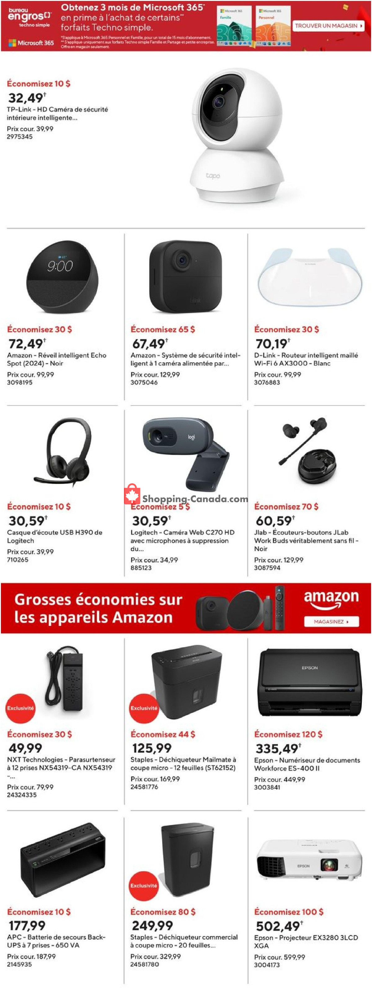 Staples flyer from Wednesday December 11, 2024 to Tuesday December 17, 2024 - page 17