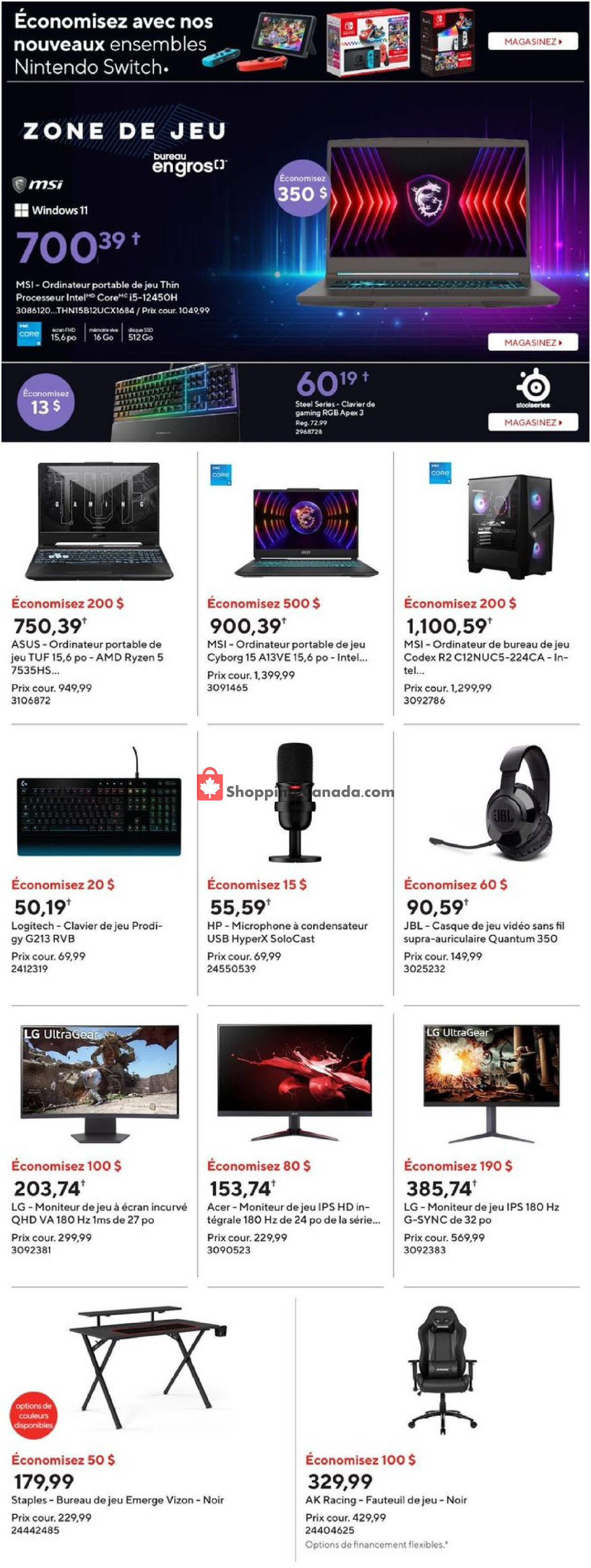 Staples flyer from Wednesday December 11, 2024 to Tuesday December 17, 2024 - page 18