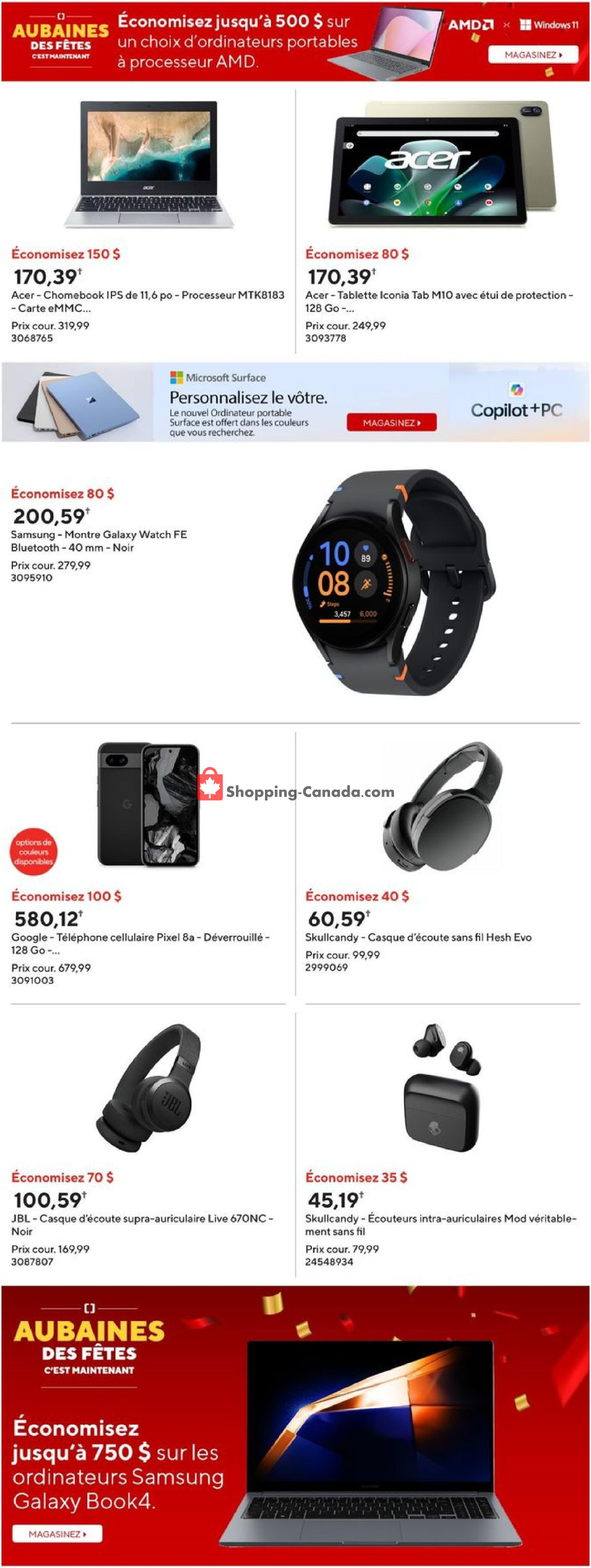 Staples flyer from Wednesday December 11, 2024 to Tuesday December 17, 2024 - page 2