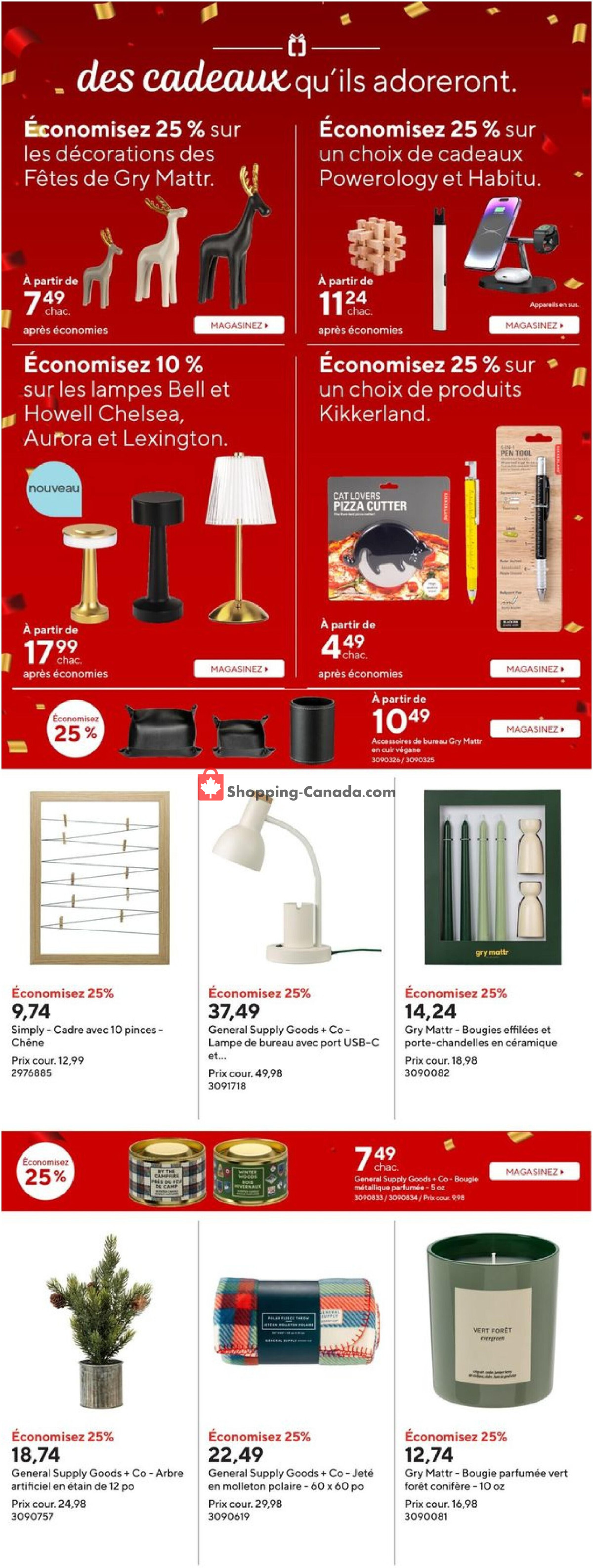 Staples flyer from Wednesday December 11, 2024 to Tuesday December 17, 2024 - page 22