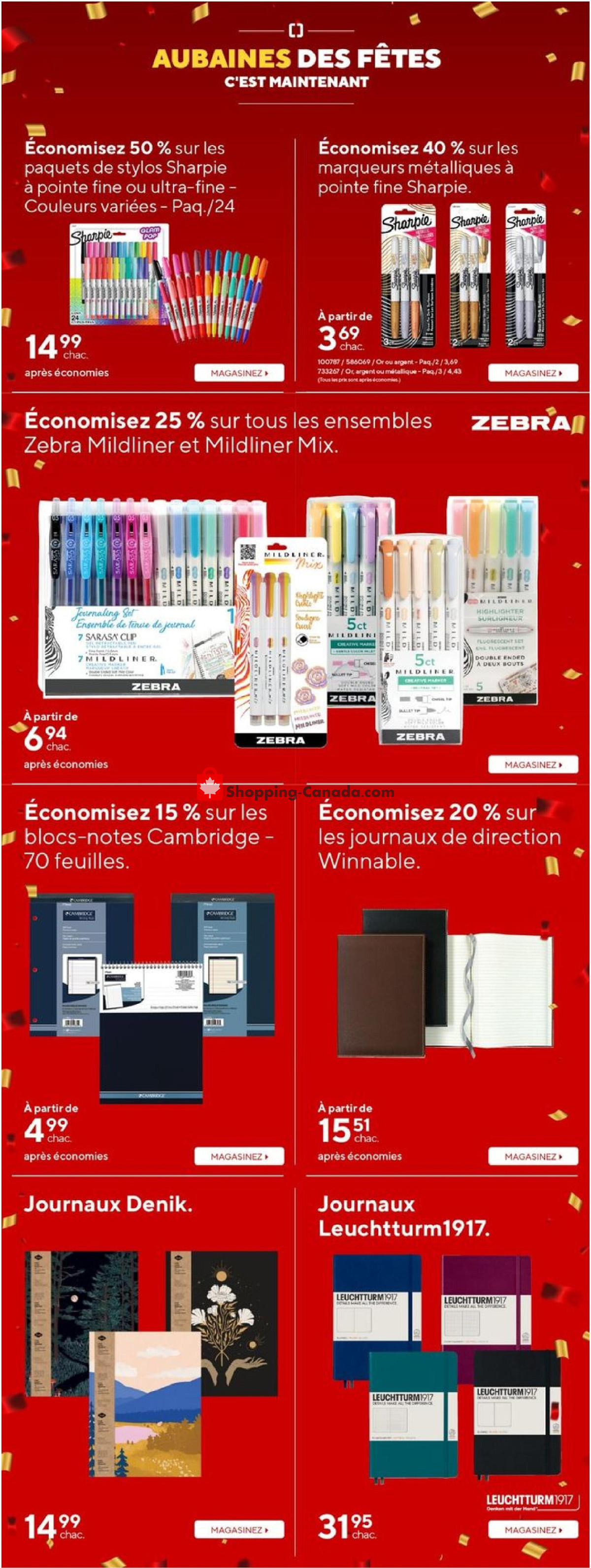 Staples flyer from Wednesday December 11, 2024 to Tuesday December 17, 2024 - page 24