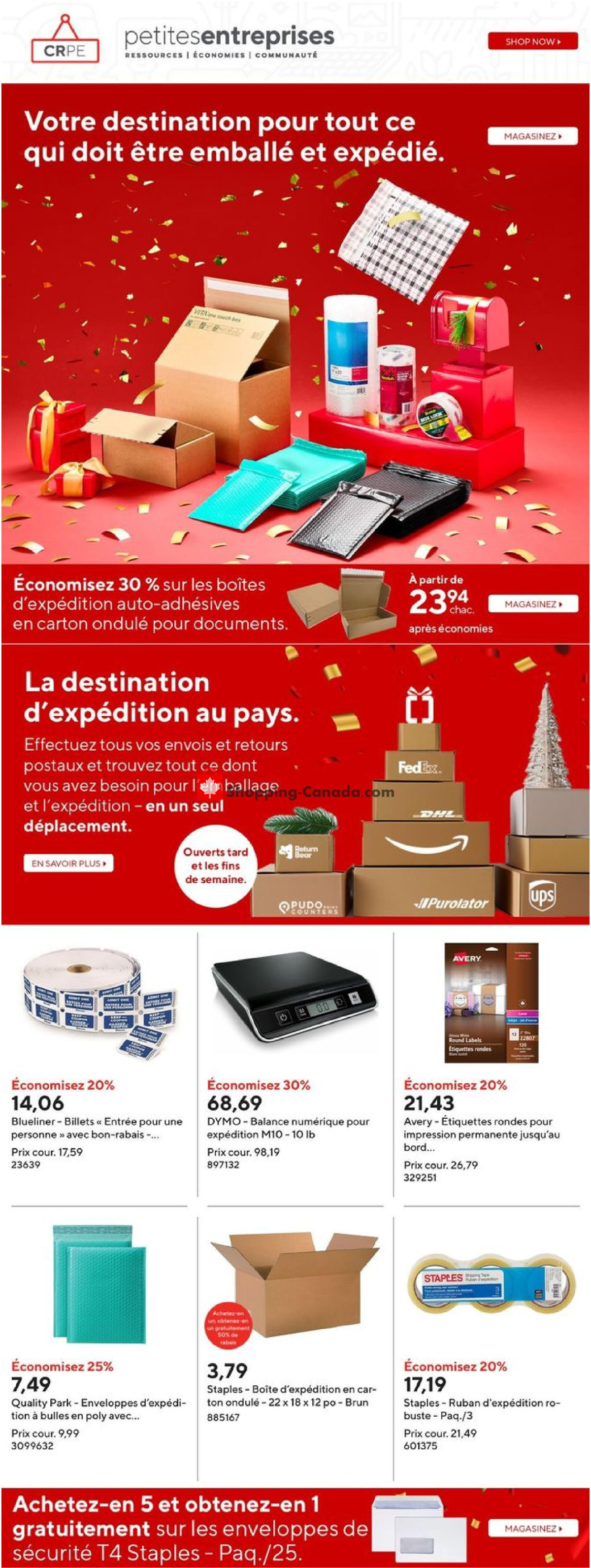 Staples flyer from Wednesday December 11, 2024 to Tuesday December 17, 2024 - page 27