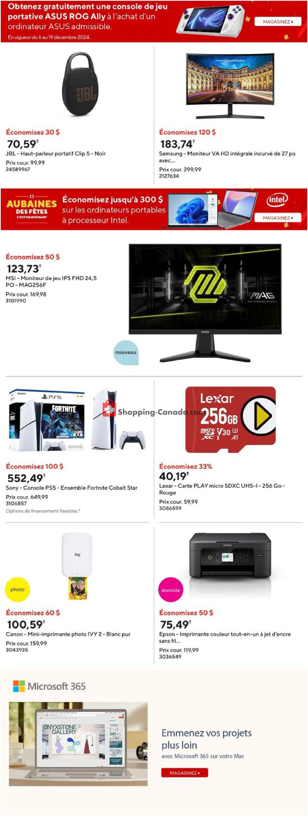 Staples flyer from Wednesday December 11, 2024 to Tuesday December 17, 2024 - page 3