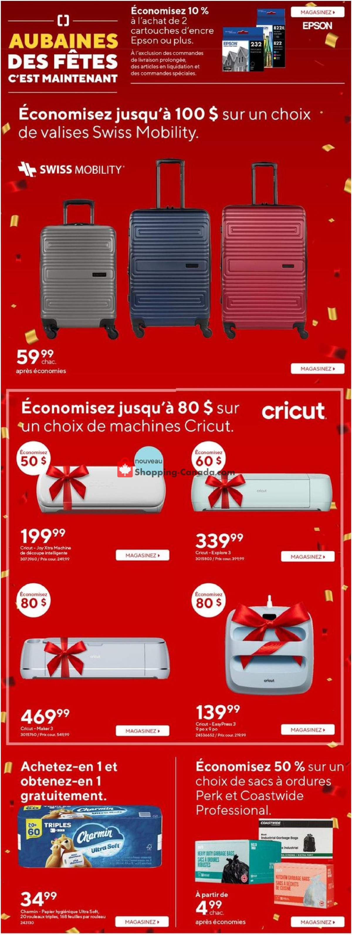 Staples flyer from Wednesday December 11, 2024 to Tuesday December 17, 2024 - page 7