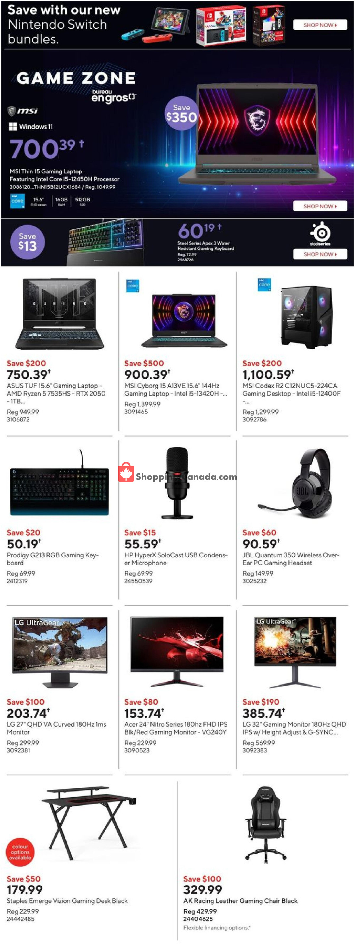 Staples flyer from Wednesday December 11, 2024 to Tuesday December 17, 2024 - page 18