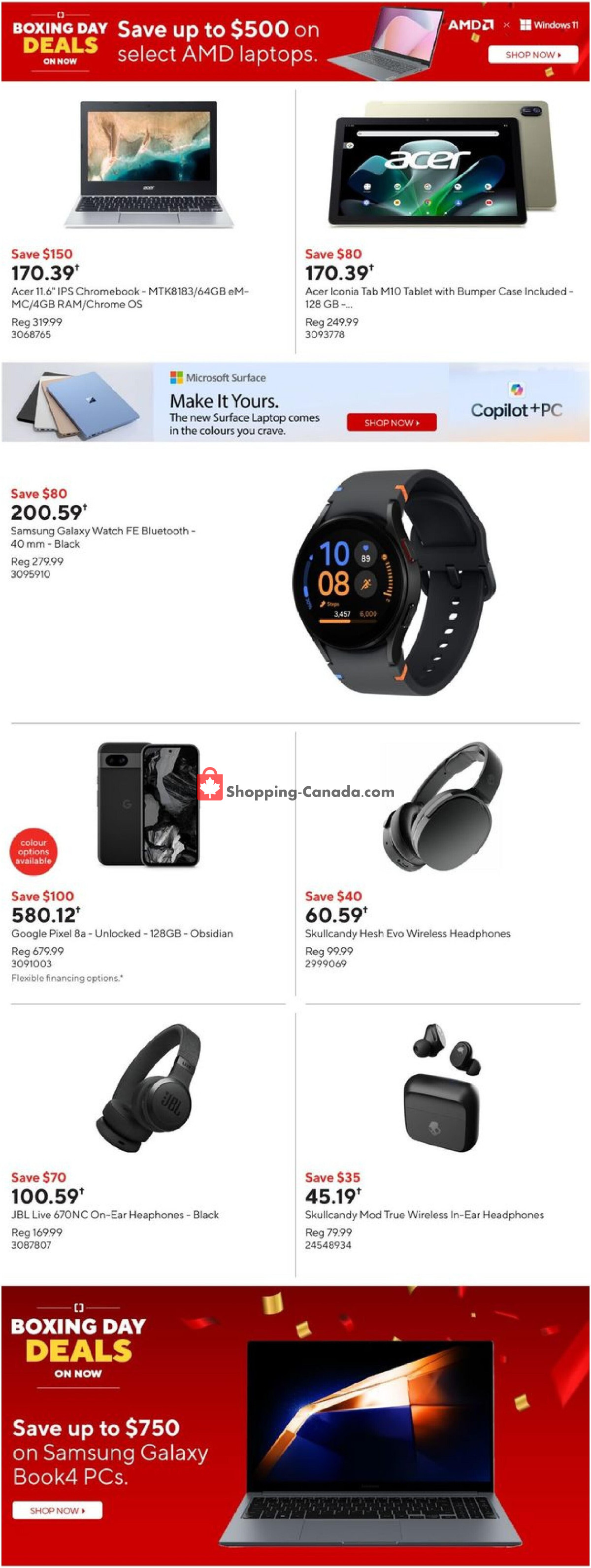 Staples flyer from Wednesday December 11, 2024 to Tuesday December 17, 2024 - page 2