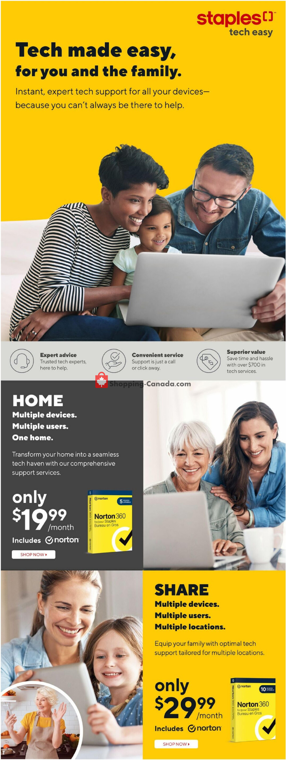 Staples flyer from Friday August 14, 2026 to Thursday August 20, 2026 - page 21