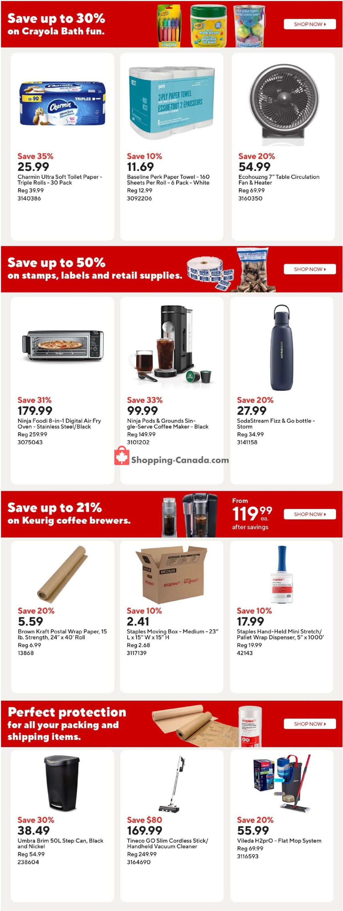 Staples flyer from Friday August 7, 2026 to Thursday August 13, 2026 - page 11