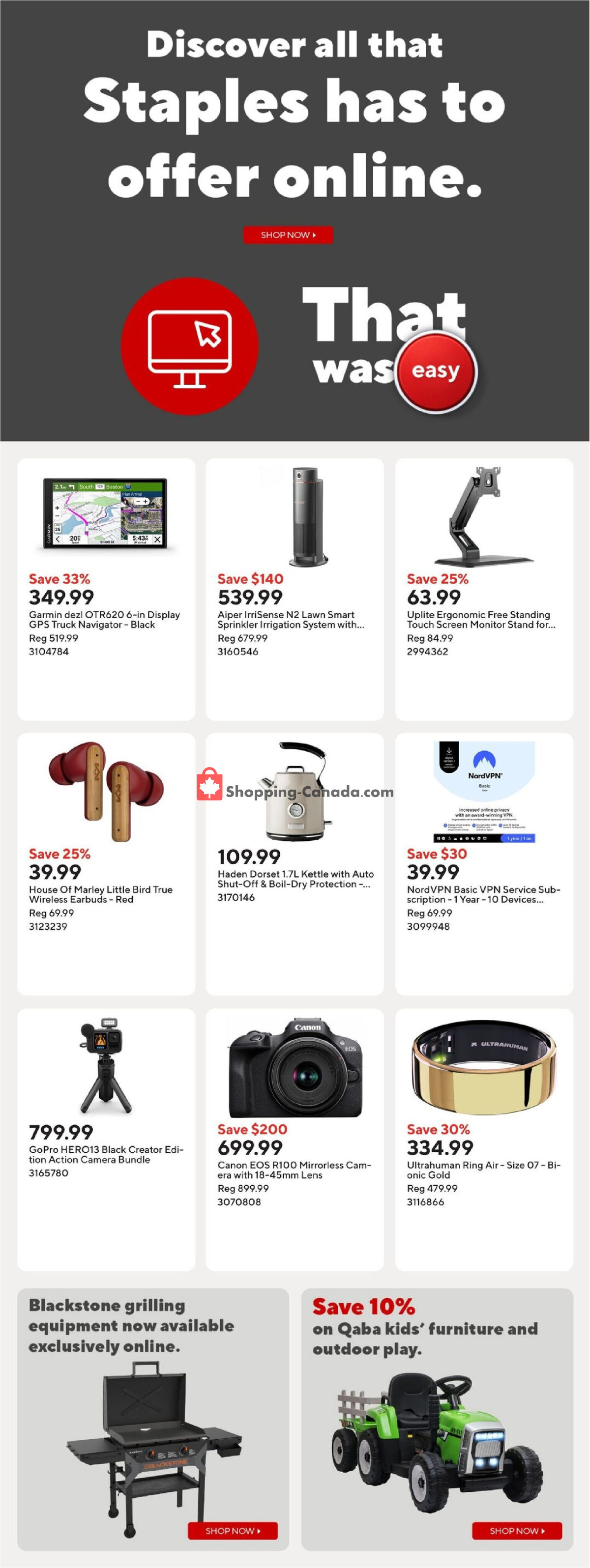 Staples flyer from Friday August 7, 2026 to Thursday August 13, 2026 - page 16