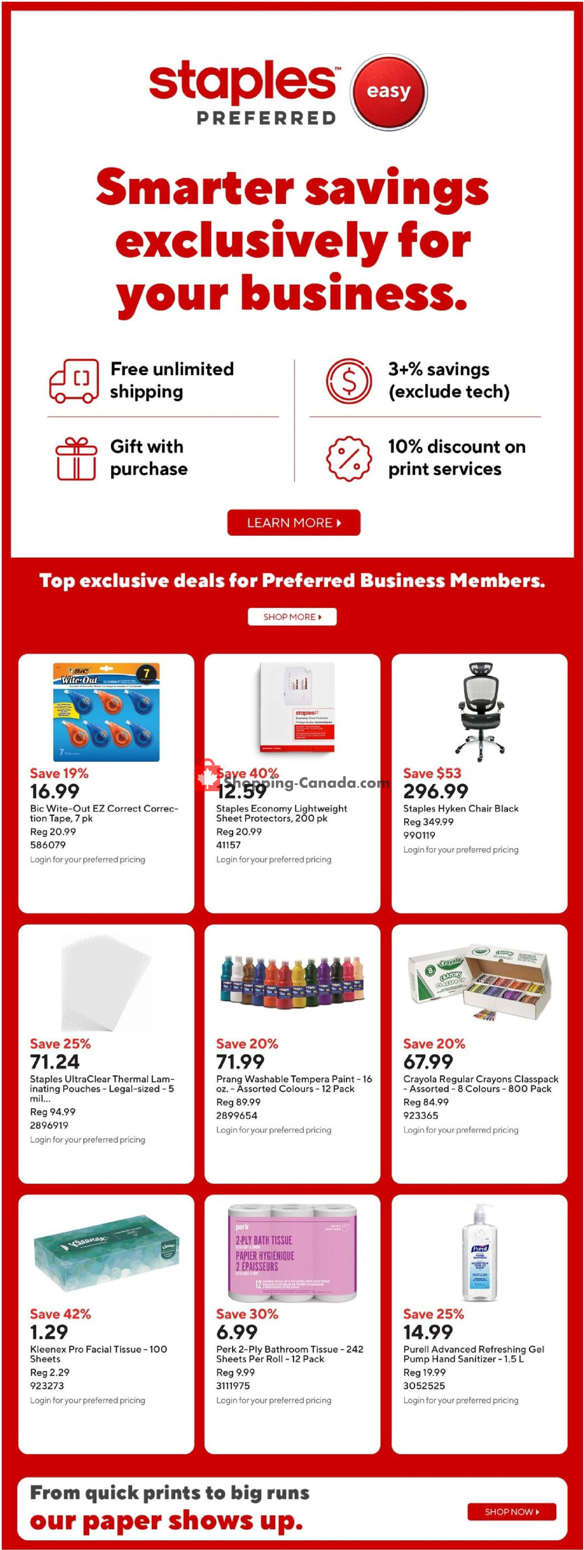 Staples flyer from Friday August 7, 2026 to Thursday August 13, 2026 - page 17