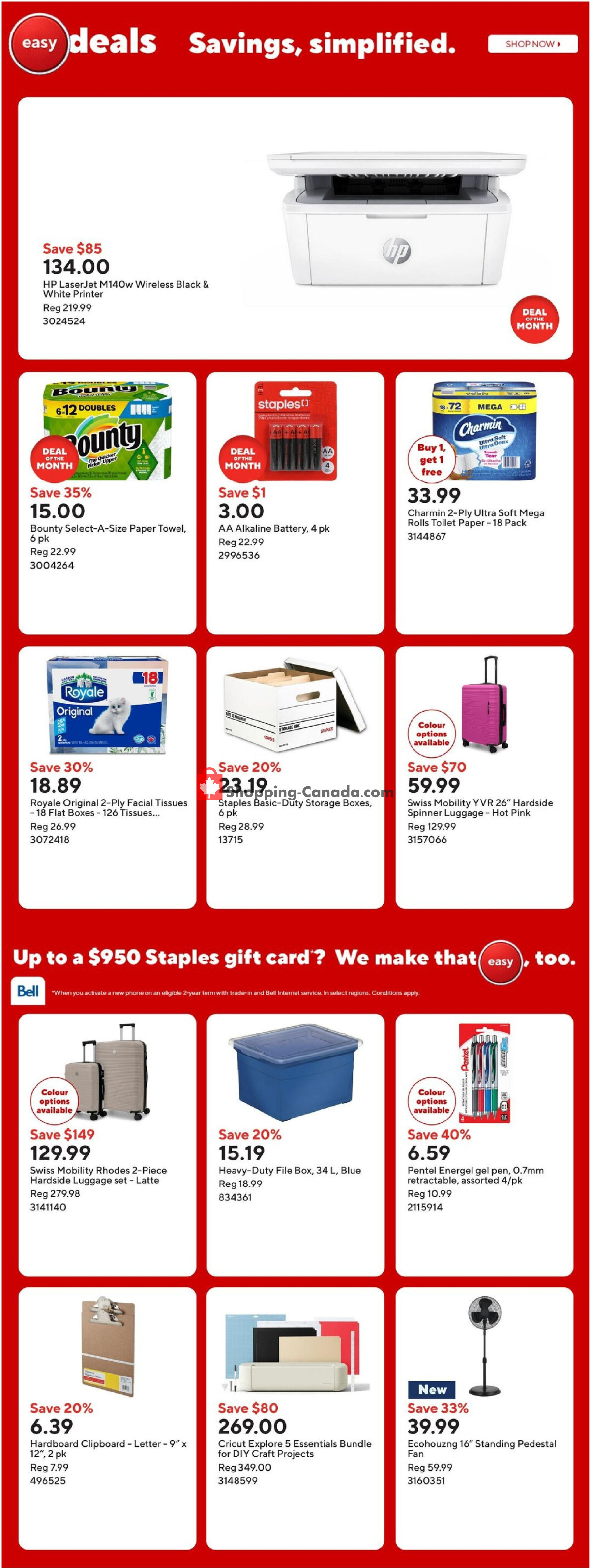 Staples flyer from Friday July 10, 2026 to Thursday July 16, 2026 - page 2