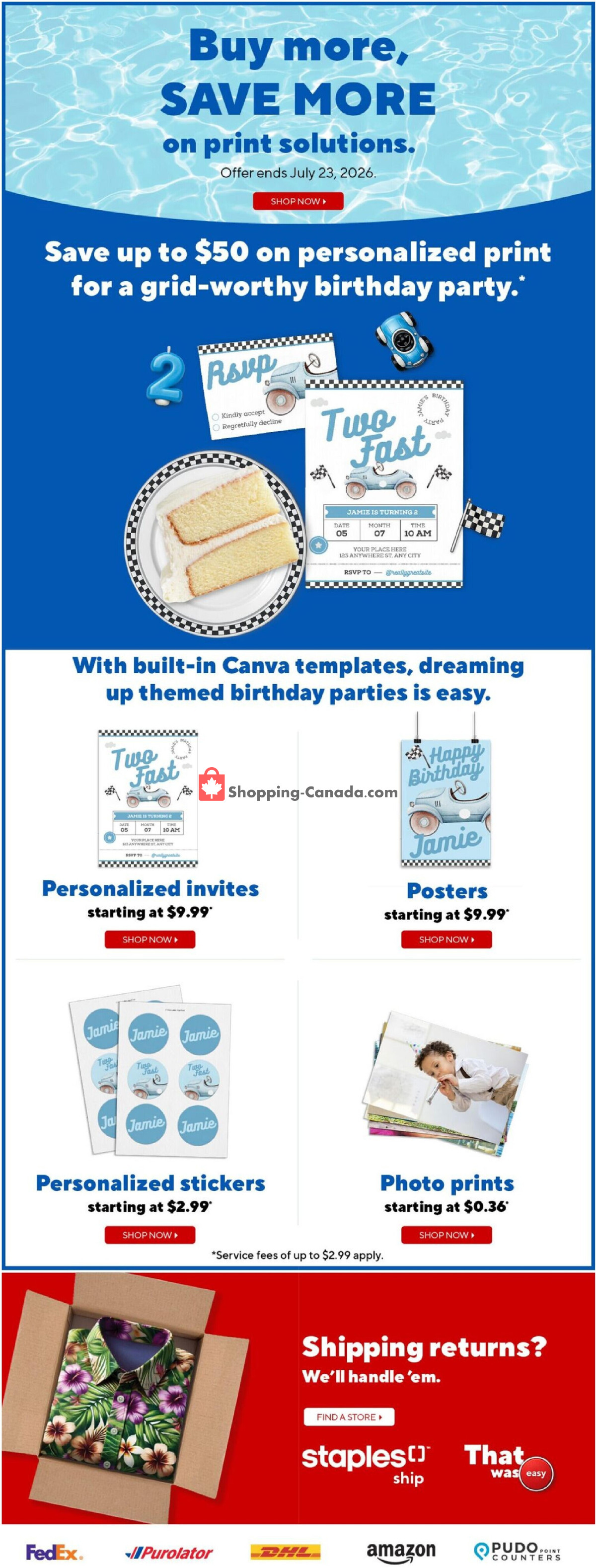 Staples flyer from Friday July 10, 2026 to Thursday July 16, 2026 - page 6