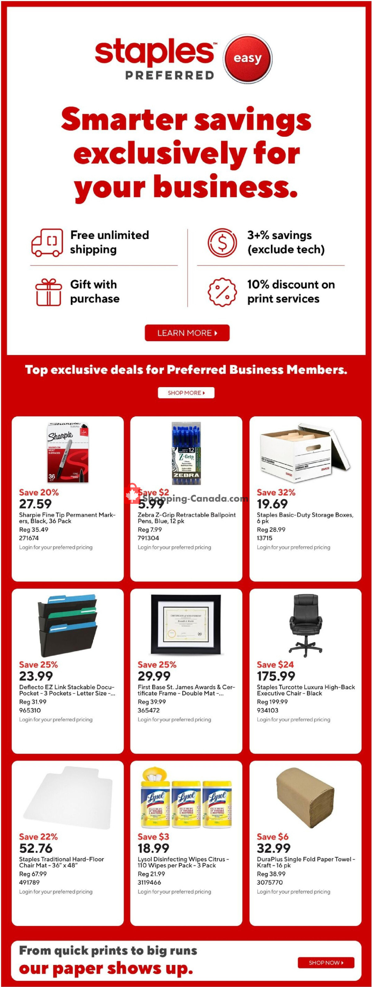 Staples flyer from Friday July 17, 2026 to Tuesday July 21, 2026 - page 17