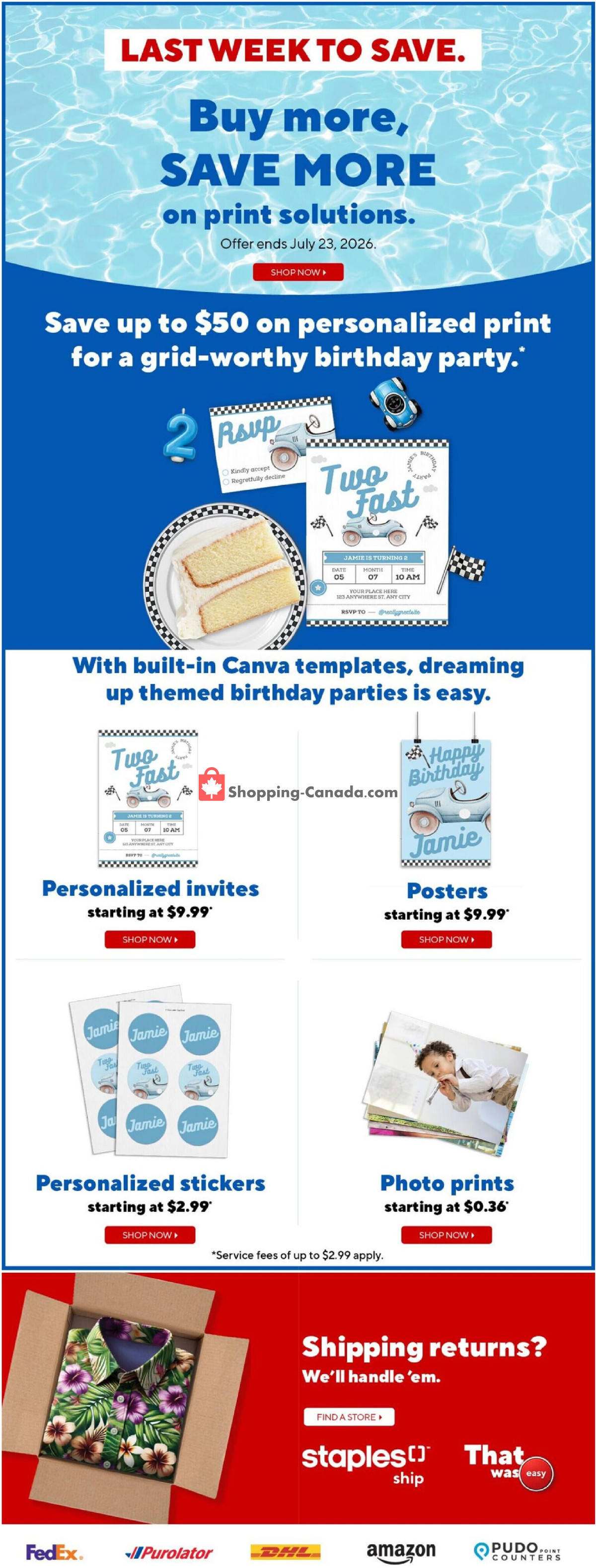 Staples flyer from Friday July 17, 2026 to Tuesday July 21, 2026 - page 5
