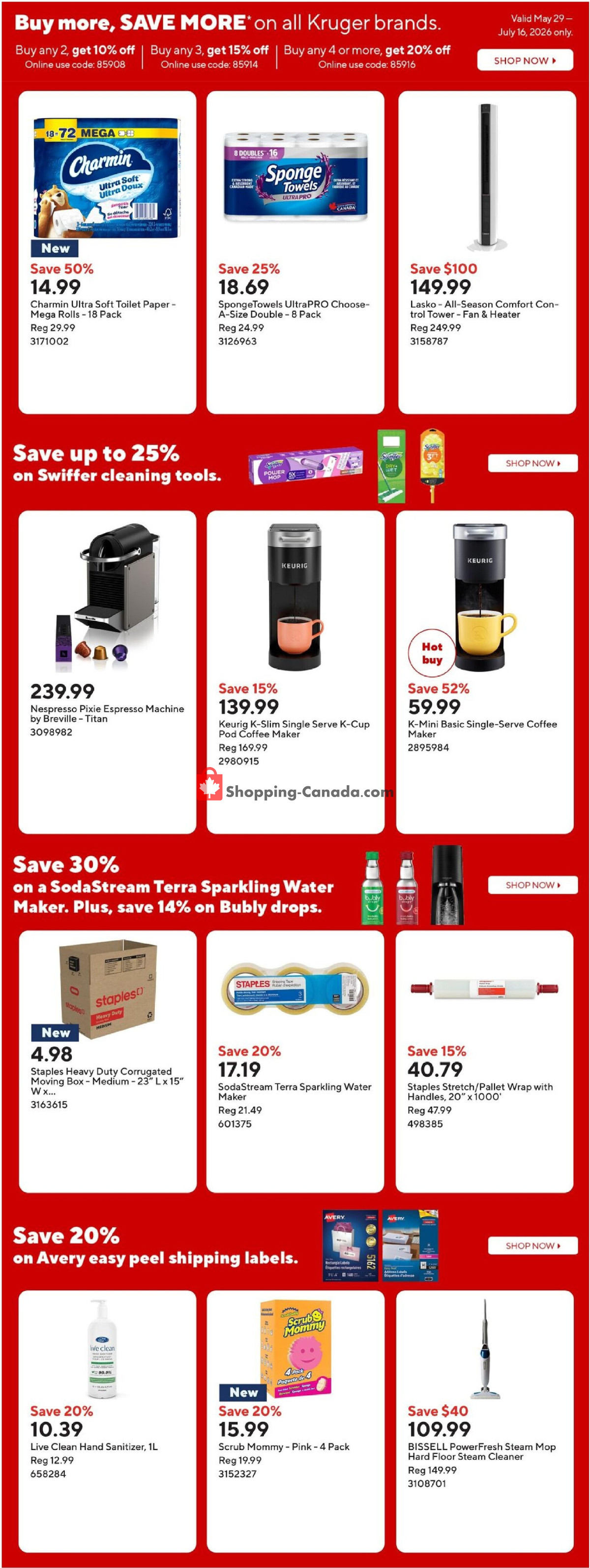 Staples flyer from Friday June 12, 2026 to Thursday June 18, 2026 - page 14