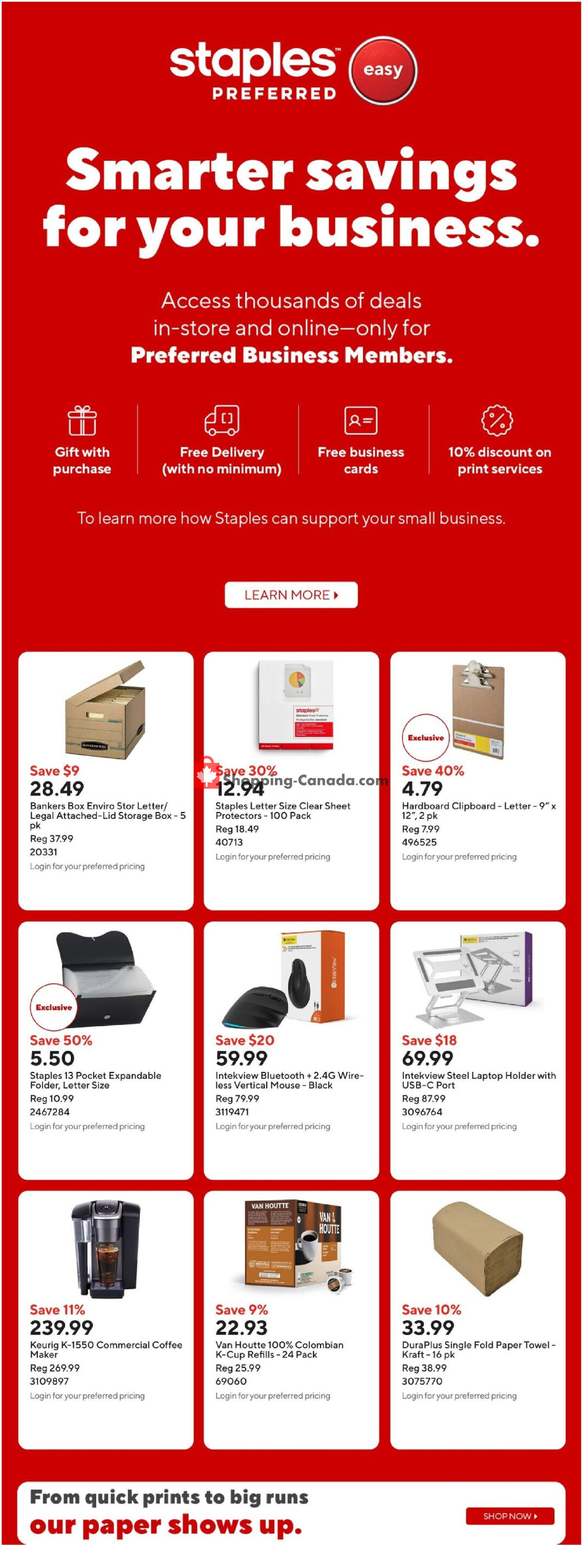 Staples flyer from Friday June 19, 2026 to Thursday June 25, 2026 - page 17