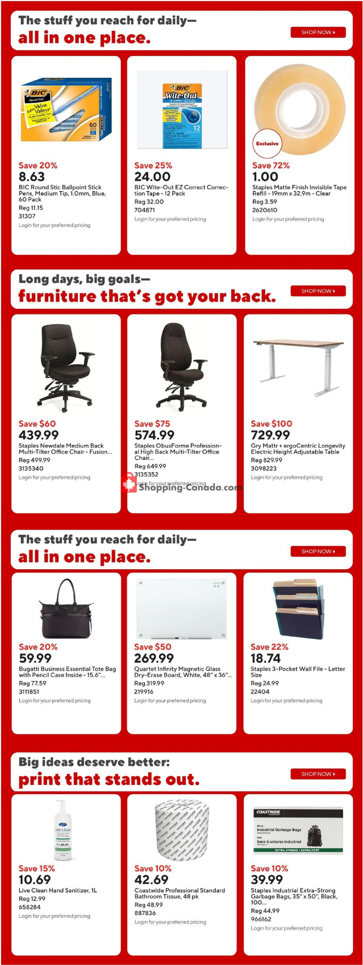 Staples flyer from Friday June 19, 2026 to Thursday June 25, 2026 - page 18