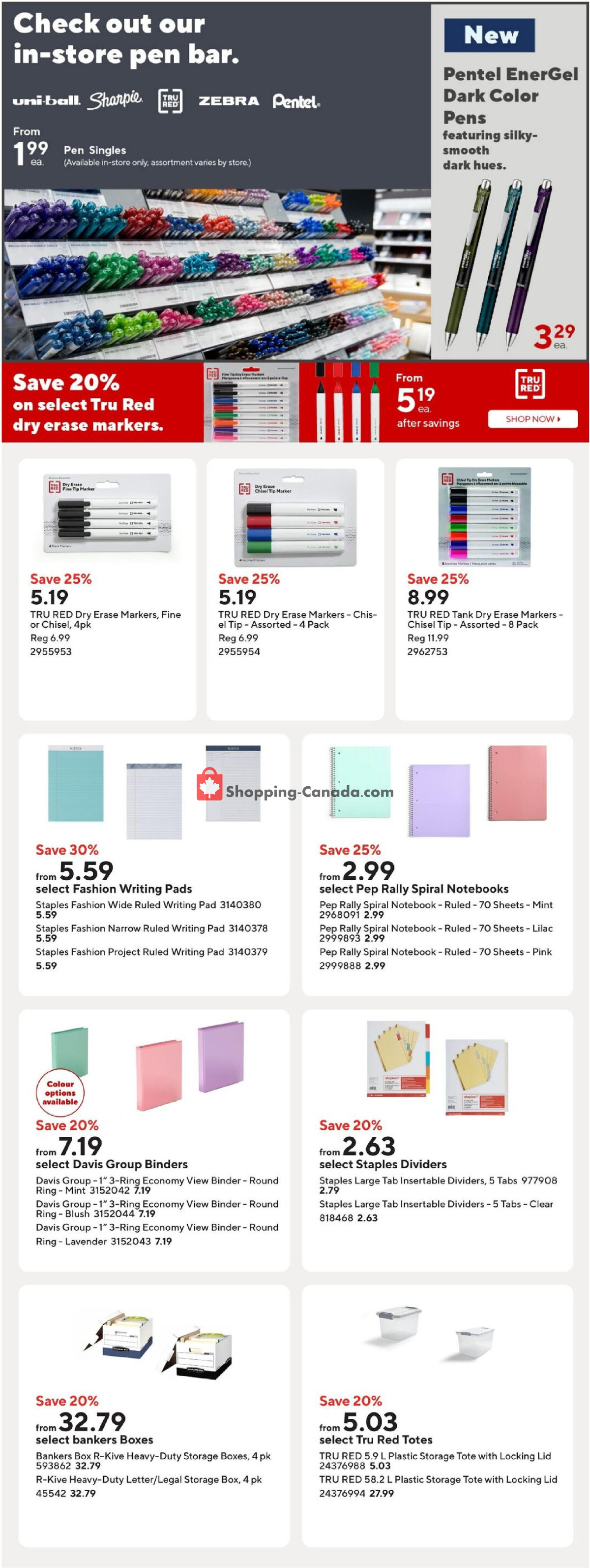 Staples flyer from Friday June 26, 2026 to Thursday July 2, 2026 - page 12