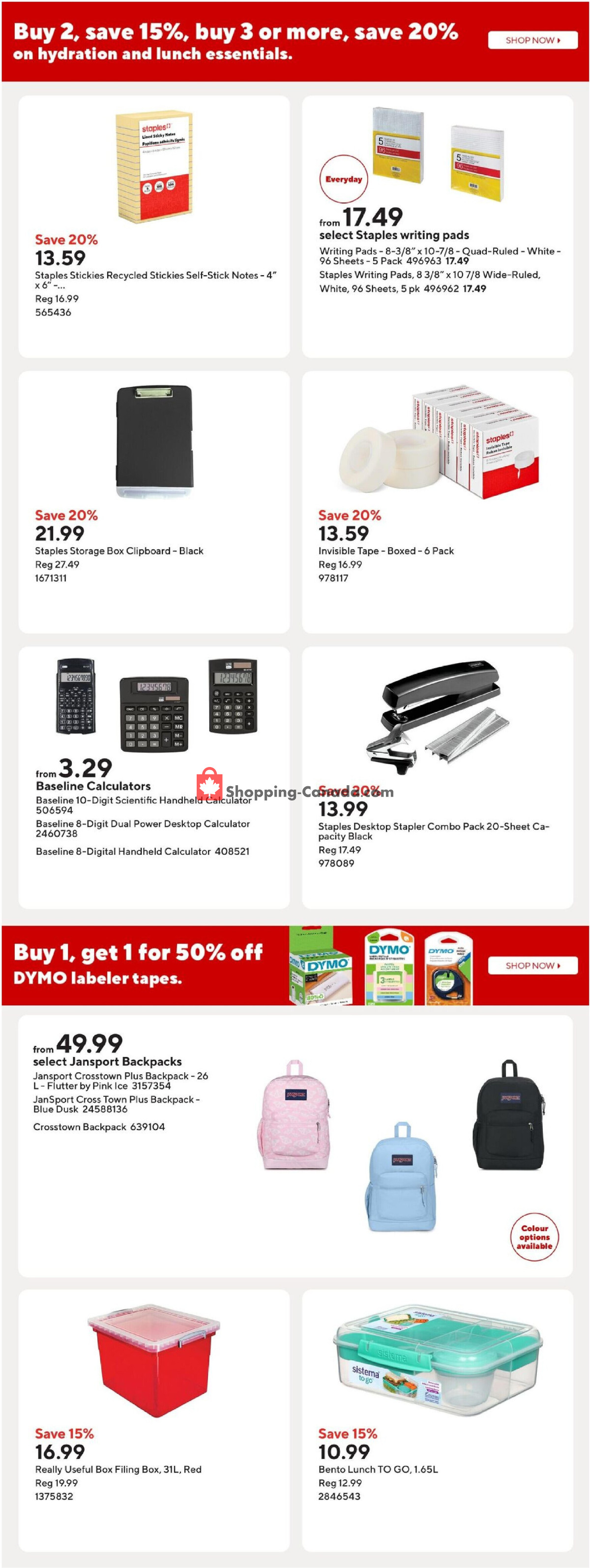 Staples flyer from Friday June 26, 2026 to Thursday July 2, 2026 - page 13