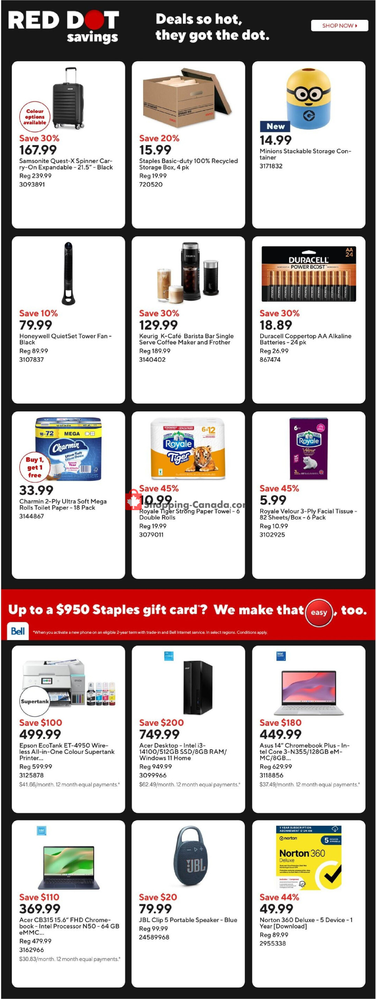 Staples flyer from Friday June 26, 2026 to Thursday July 2, 2026 - page 3