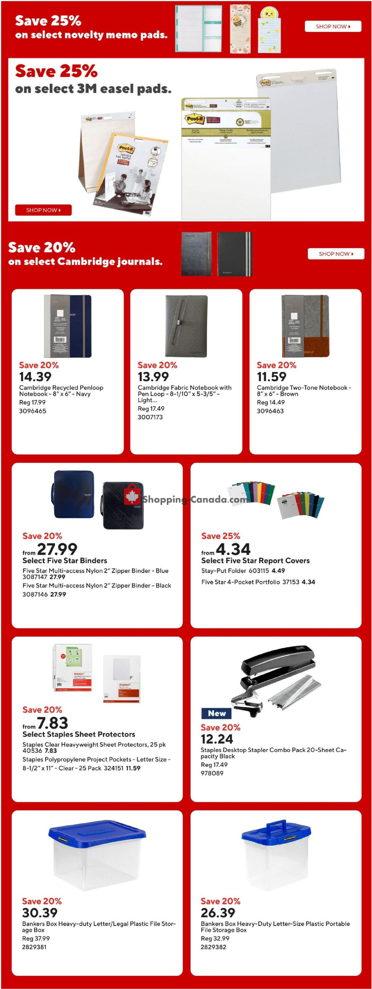 Staples flyer from Friday June 5, 2026 to Thursday June 11, 2026 - page 13