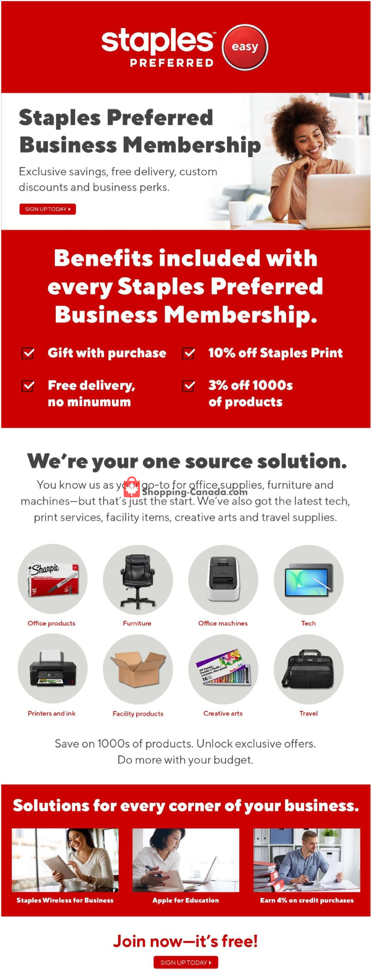 Staples flyer from Friday June 5, 2026 to Thursday June 11, 2026 - page 16