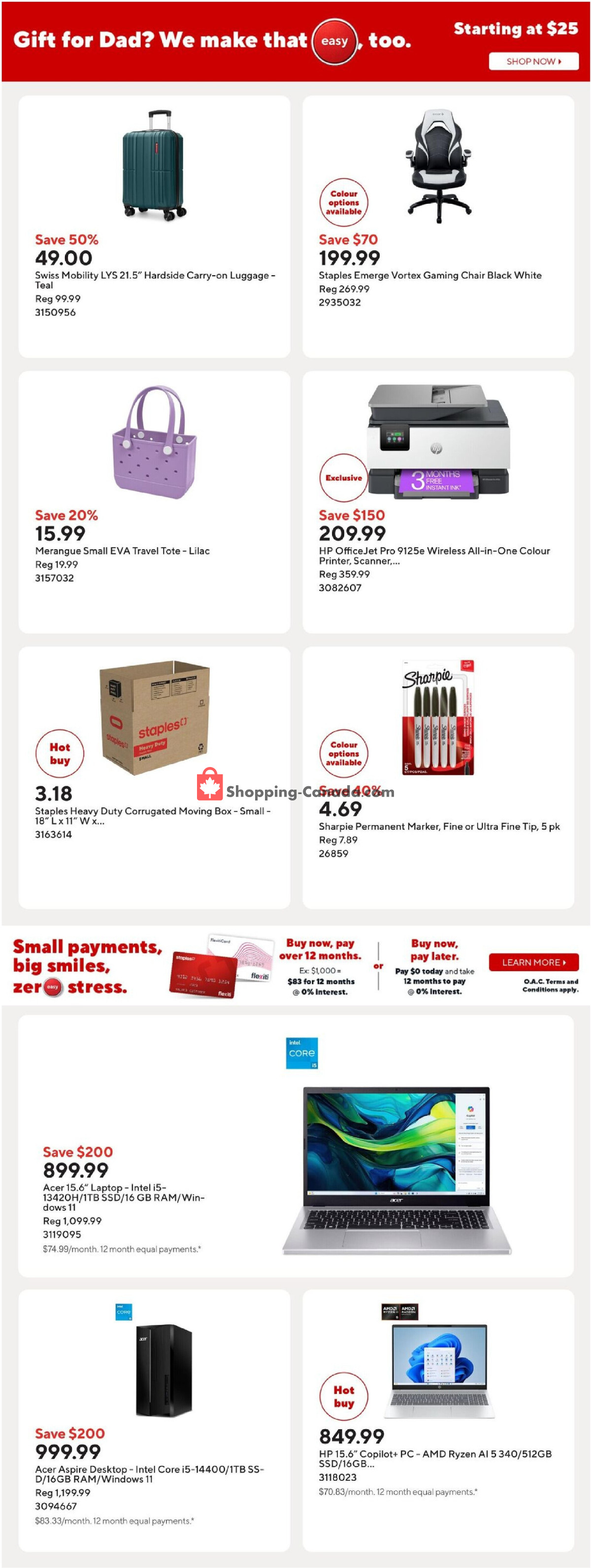 Staples flyer from Friday June 5, 2026 to Thursday June 11, 2026 - page 2