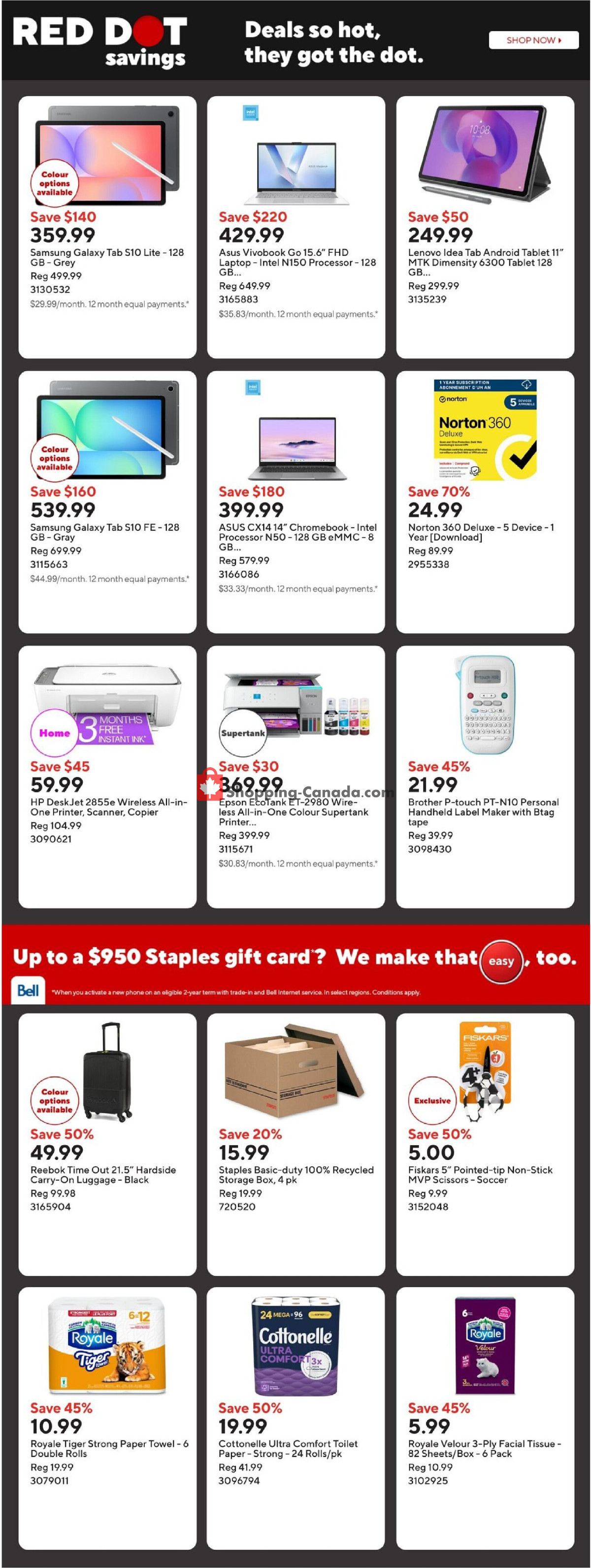 Staples flyer from Friday June 5, 2026 to Thursday June 11, 2026 - page 3