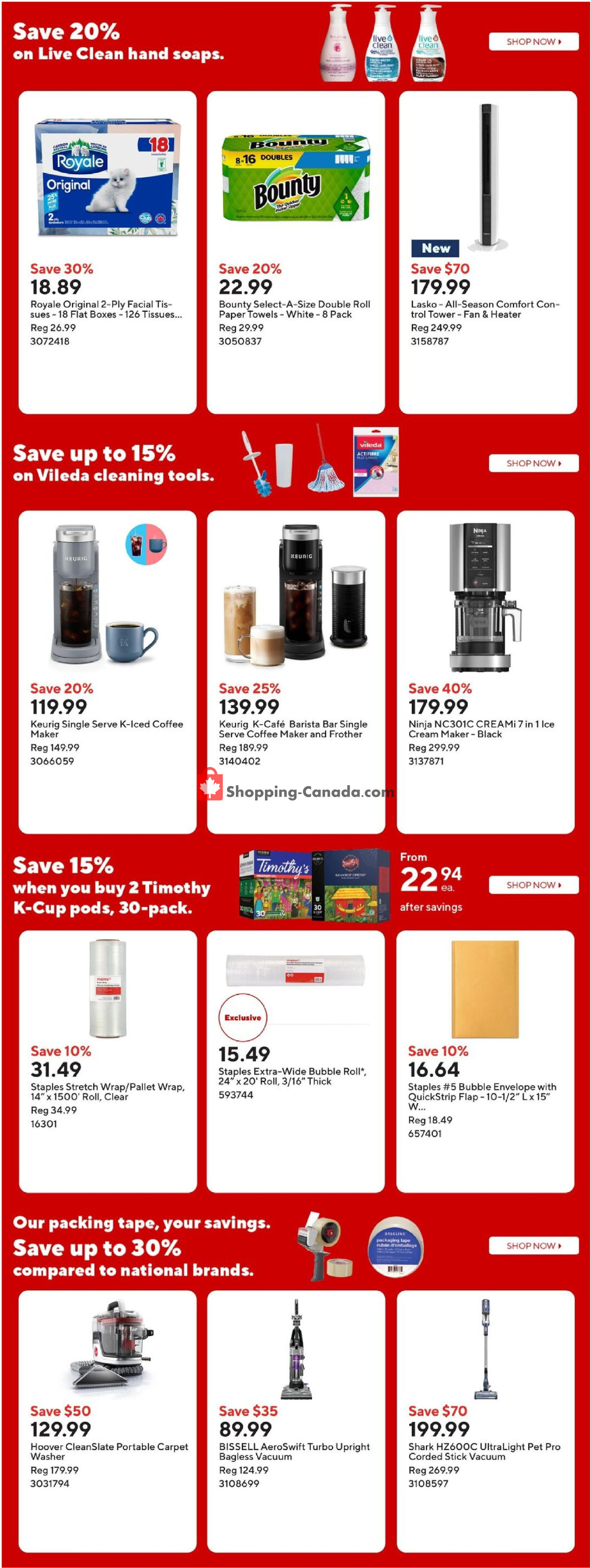 Staples flyer from Friday May 29, 2026 to Thursday June 4, 2026 - page 13