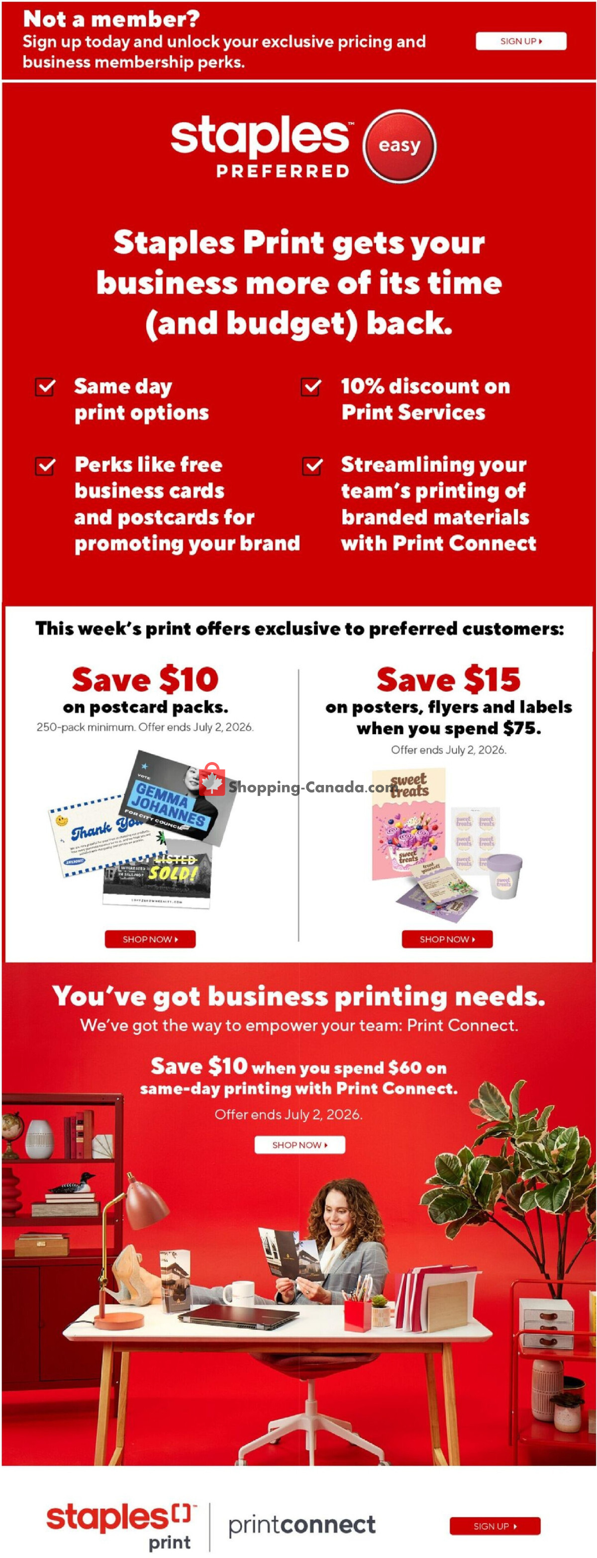 Staples flyer from Friday May 29, 2026 to Thursday June 4, 2026 - page 16