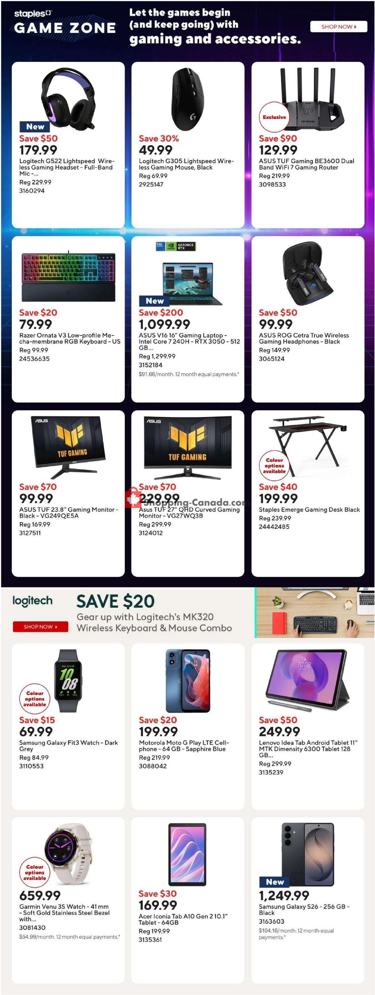 Staples flyer from Friday May 29, 2026 to Thursday June 4, 2026 - page 8