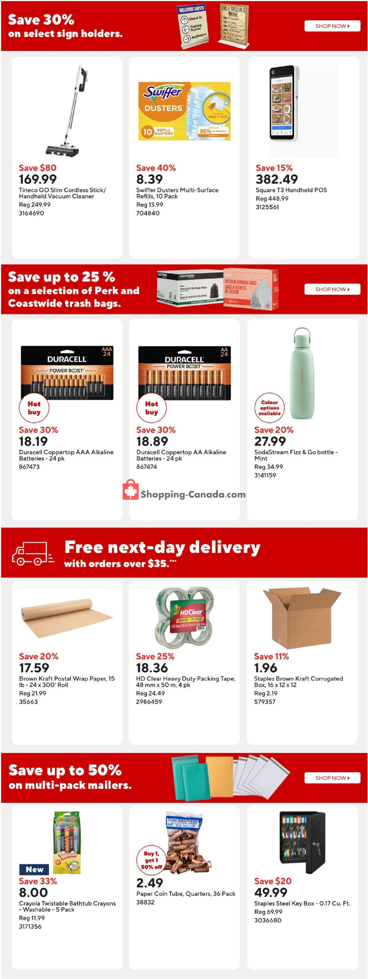 Staples flyer from Friday October 2, 2026 to Thursday October 8, 2026 - page 11