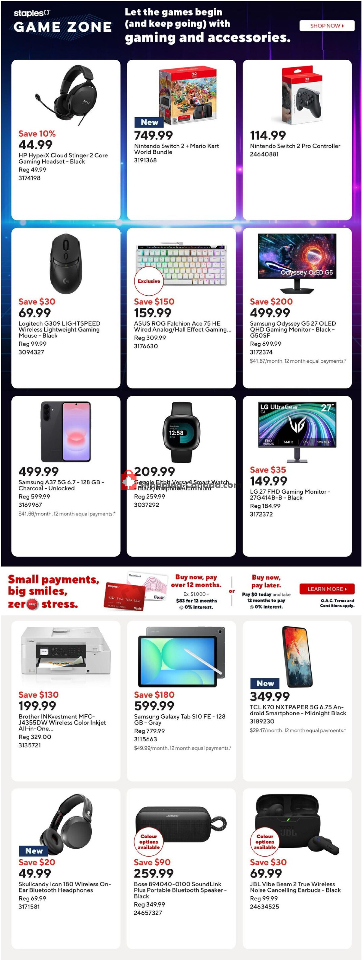 Staples flyer from Friday October 2, 2026 to Thursday October 8, 2026 - page 15