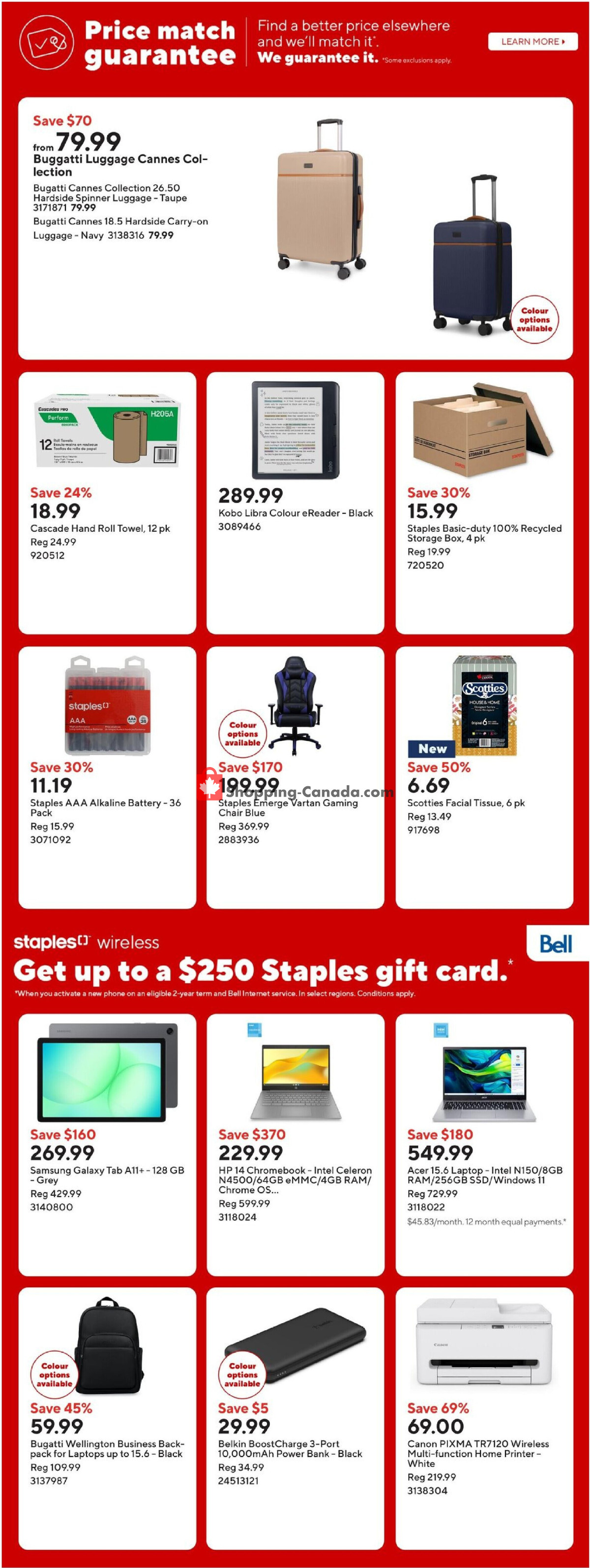 Staples flyer from Friday October 2, 2026 to Thursday October 8, 2026 - page 2