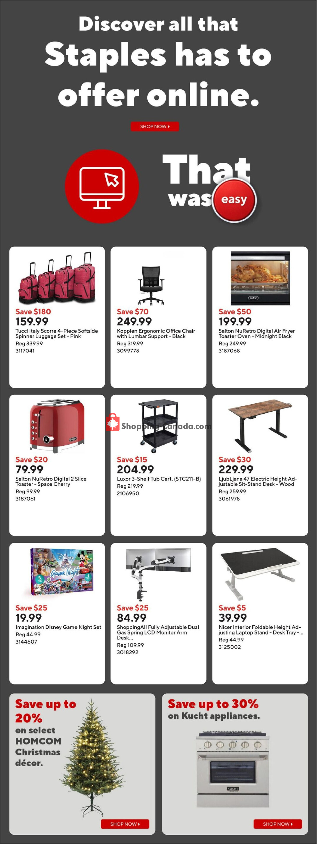 Staples flyer from Friday October 2, 2026 to Thursday October 8, 2026 - page 3