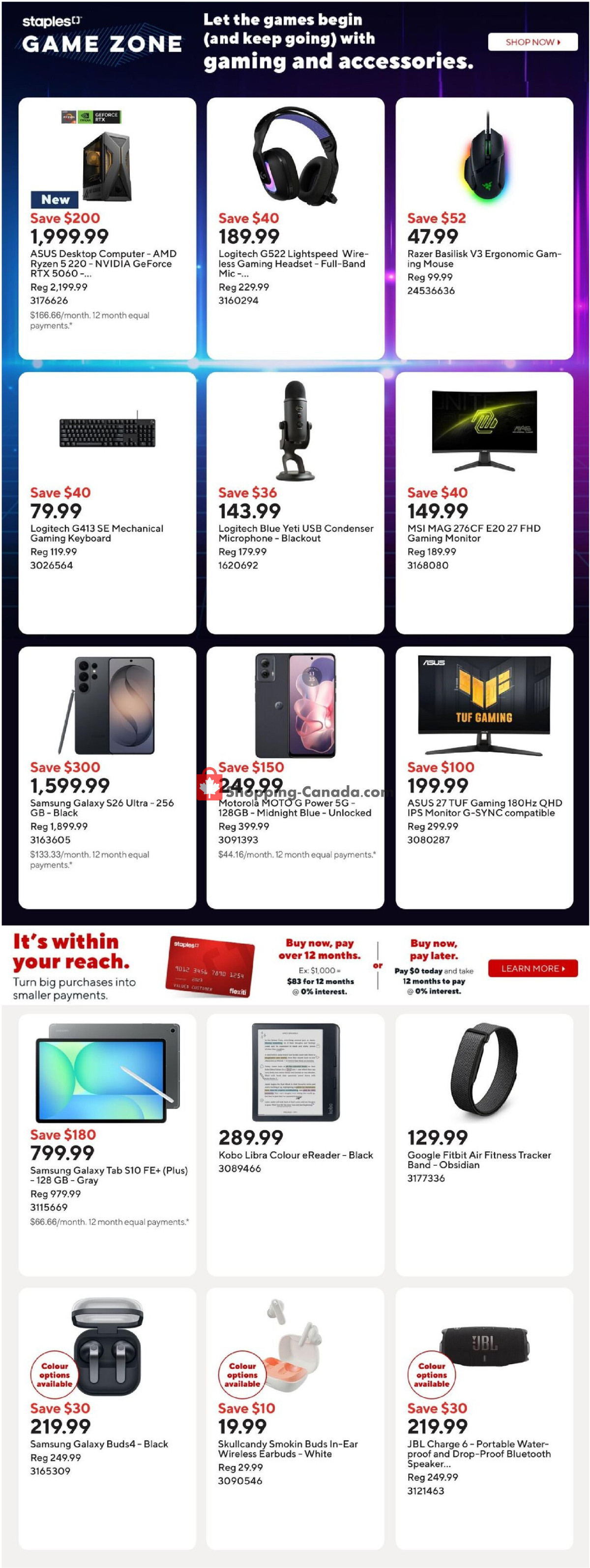Staples flyer from Friday September 18, 2026 to Thursday September 24, 2026 - page 18