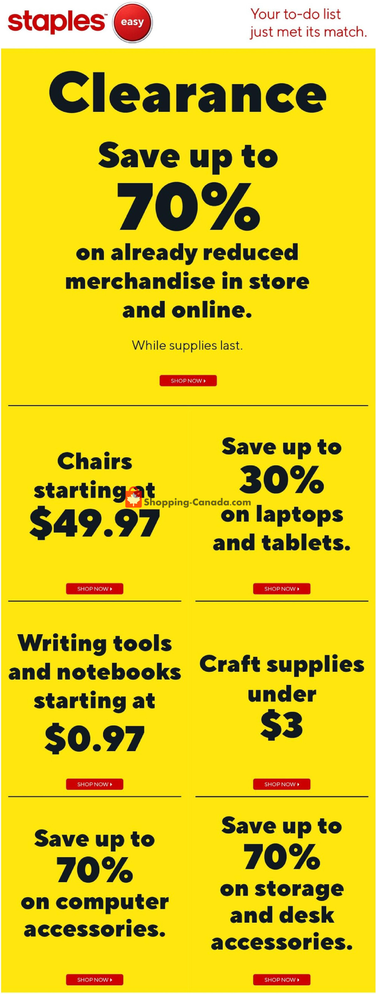 Staples flyer from Friday September 18, 2026 to Thursday September 24, 2026 - page 3