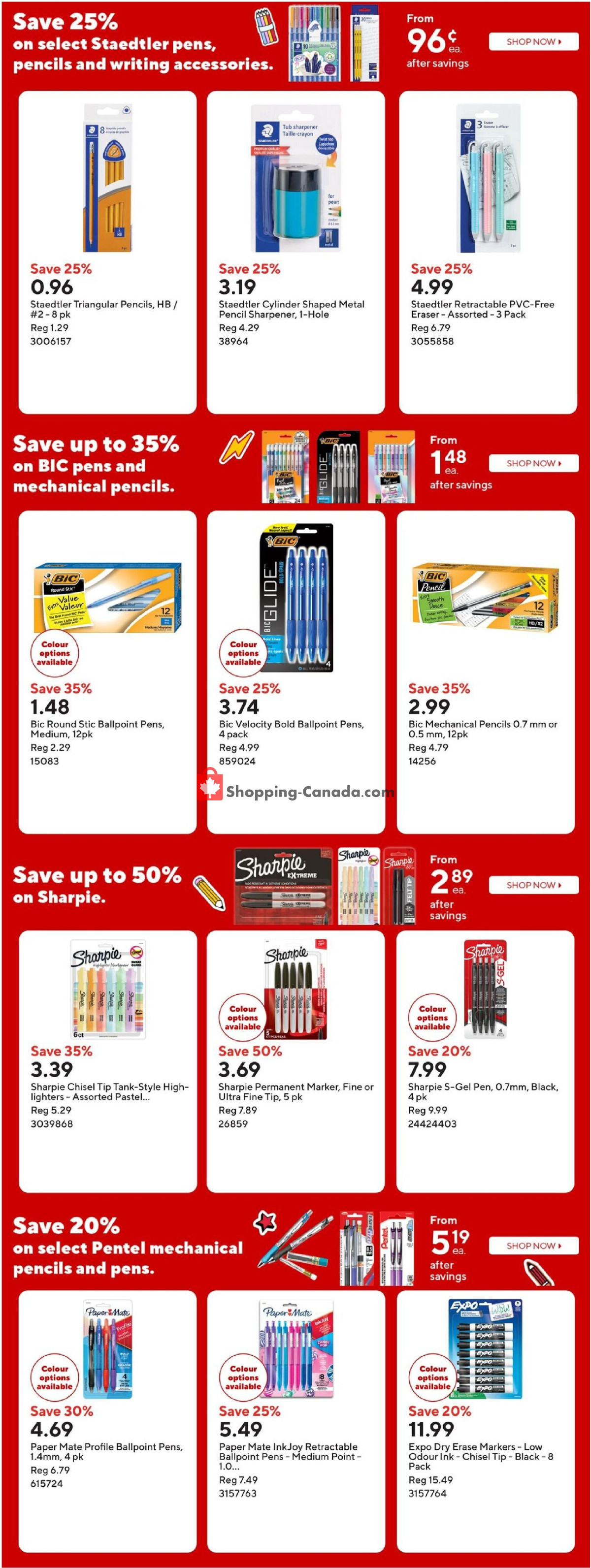Staples flyer from Friday September 4, 2026 to Thursday September 10, 2026 - page 7