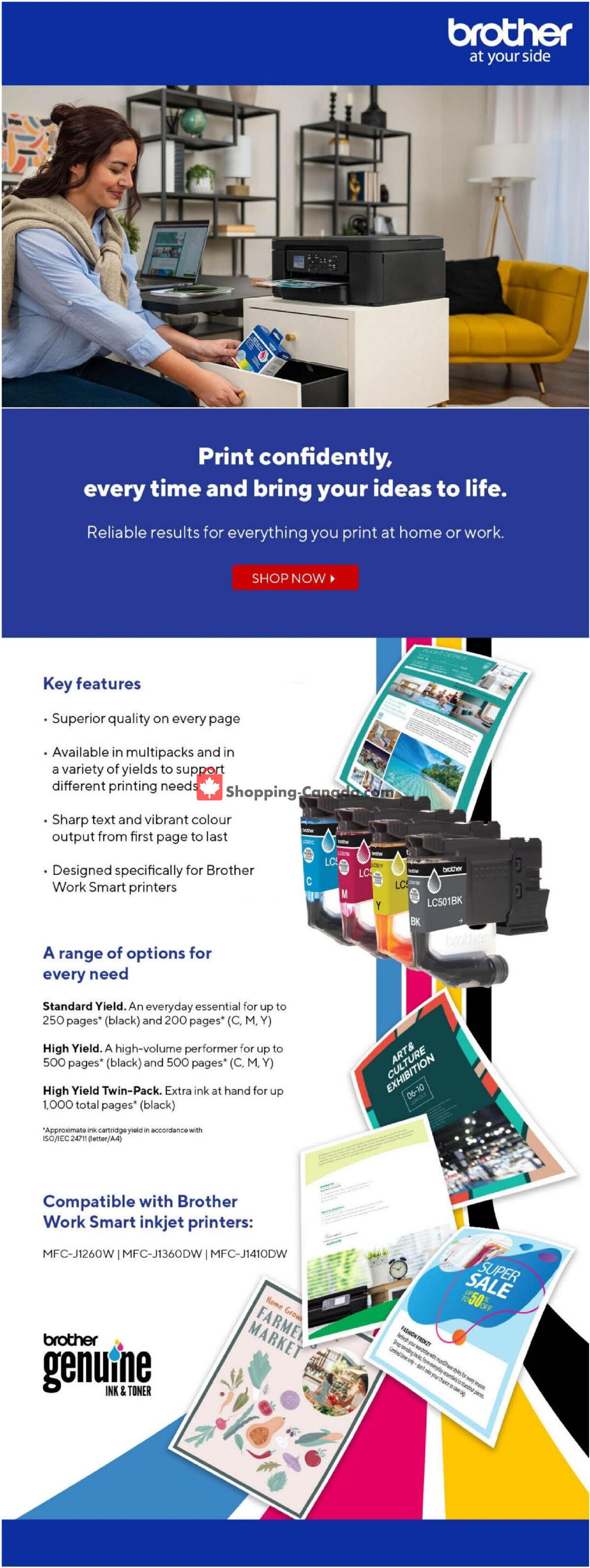 Staples flyer from Wednesday July 22, 2026 to Thursday July 23, 2026 - page 21