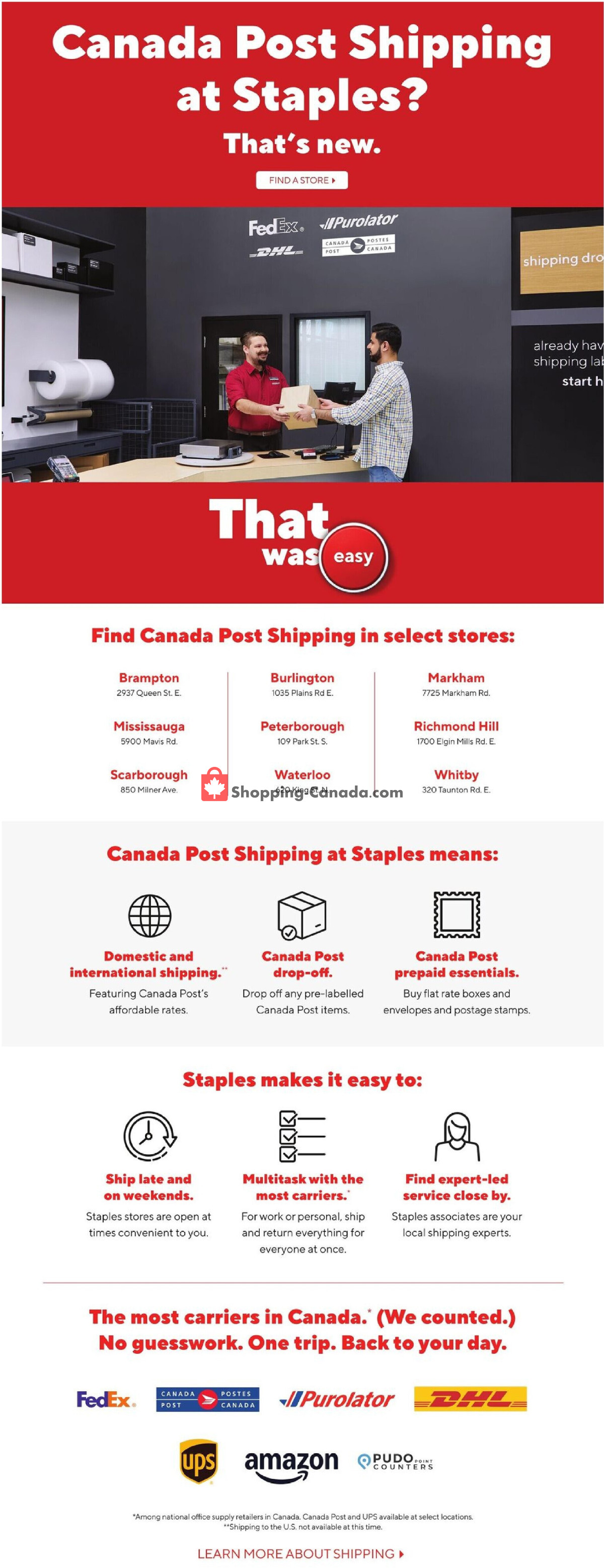 Staples flyer from Wednesday July 22, 2026 to Thursday July 23, 2026 - page 3