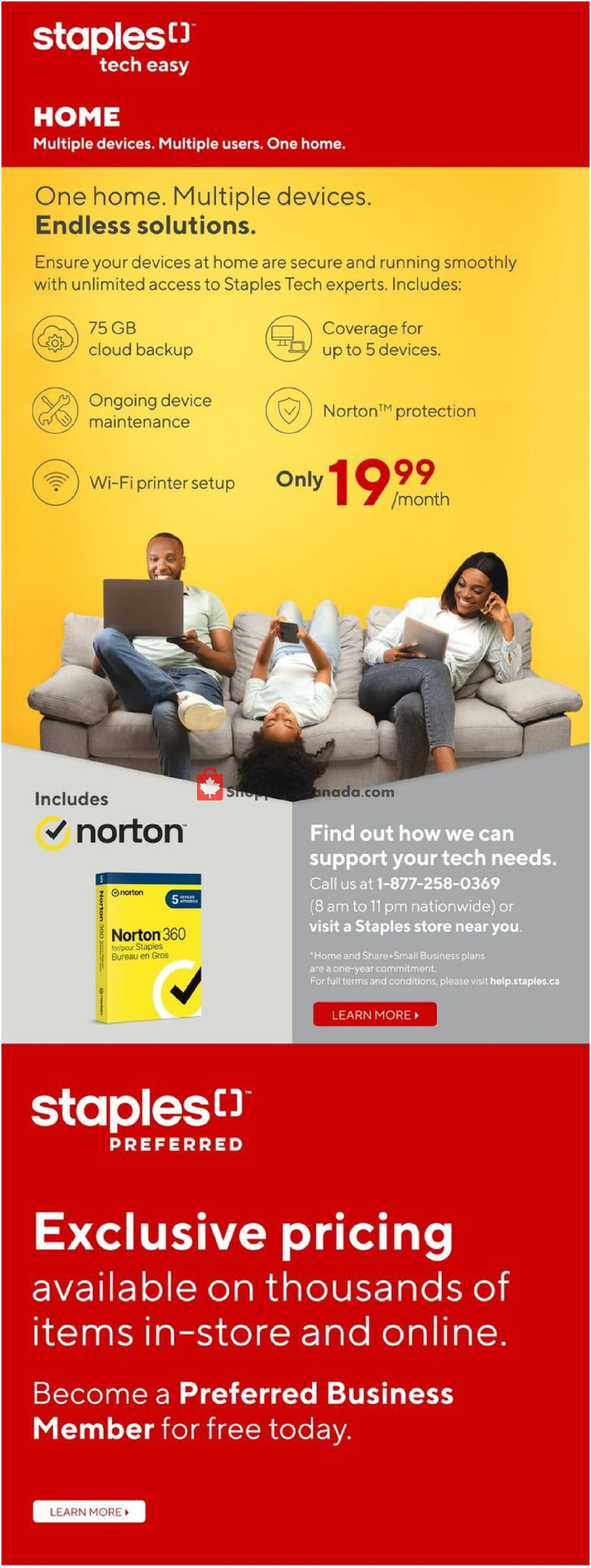 Staples flyer from Wednesday December 11, 2024 to Tuesday December 17, 2024 - page 12