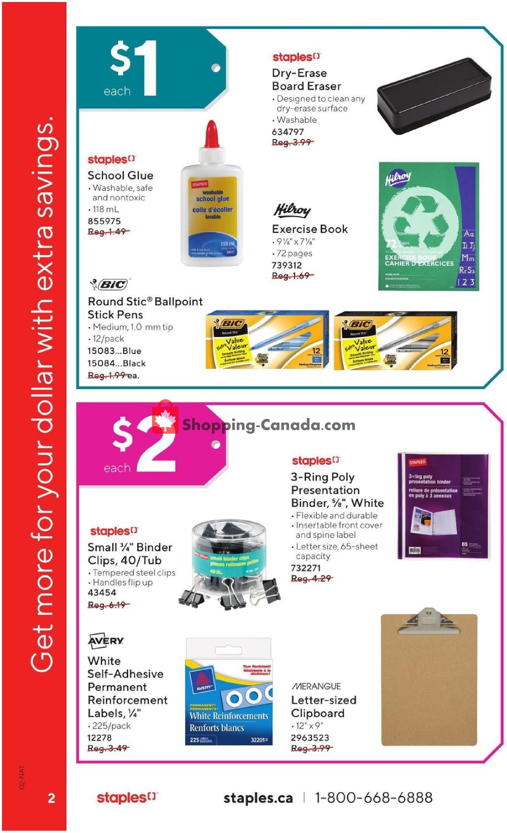 Staples flyer from Wednesday February 5, 2020 to Tuesday February 18, 2020 - page 2
