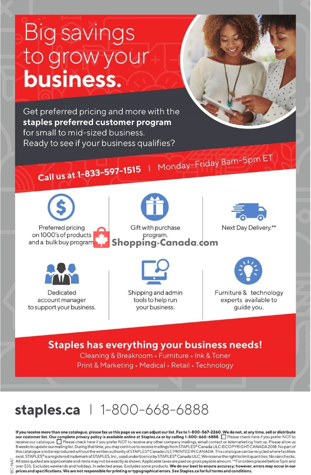 Staples flyer from Wednesday February 5, 2020 to Tuesday February 18, 2020 - page 8